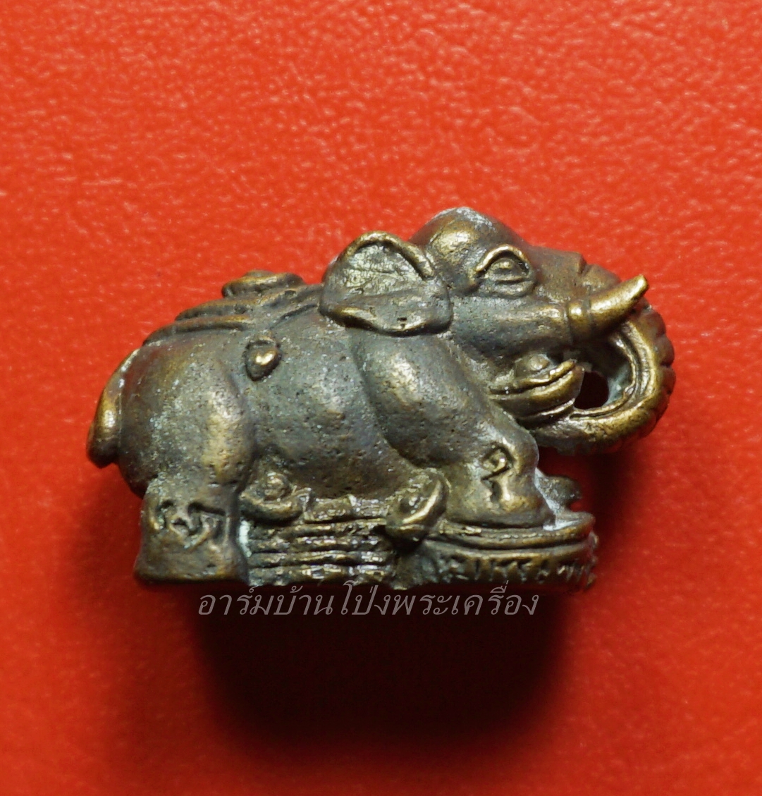 กุญชร อ้อนทรัพย์ สถานปฏิบัติธรรมถ้ำขุนกุญชร ปี๒๕๕๖ เนื้อทองแดงรมดำ(องค์ที่1)