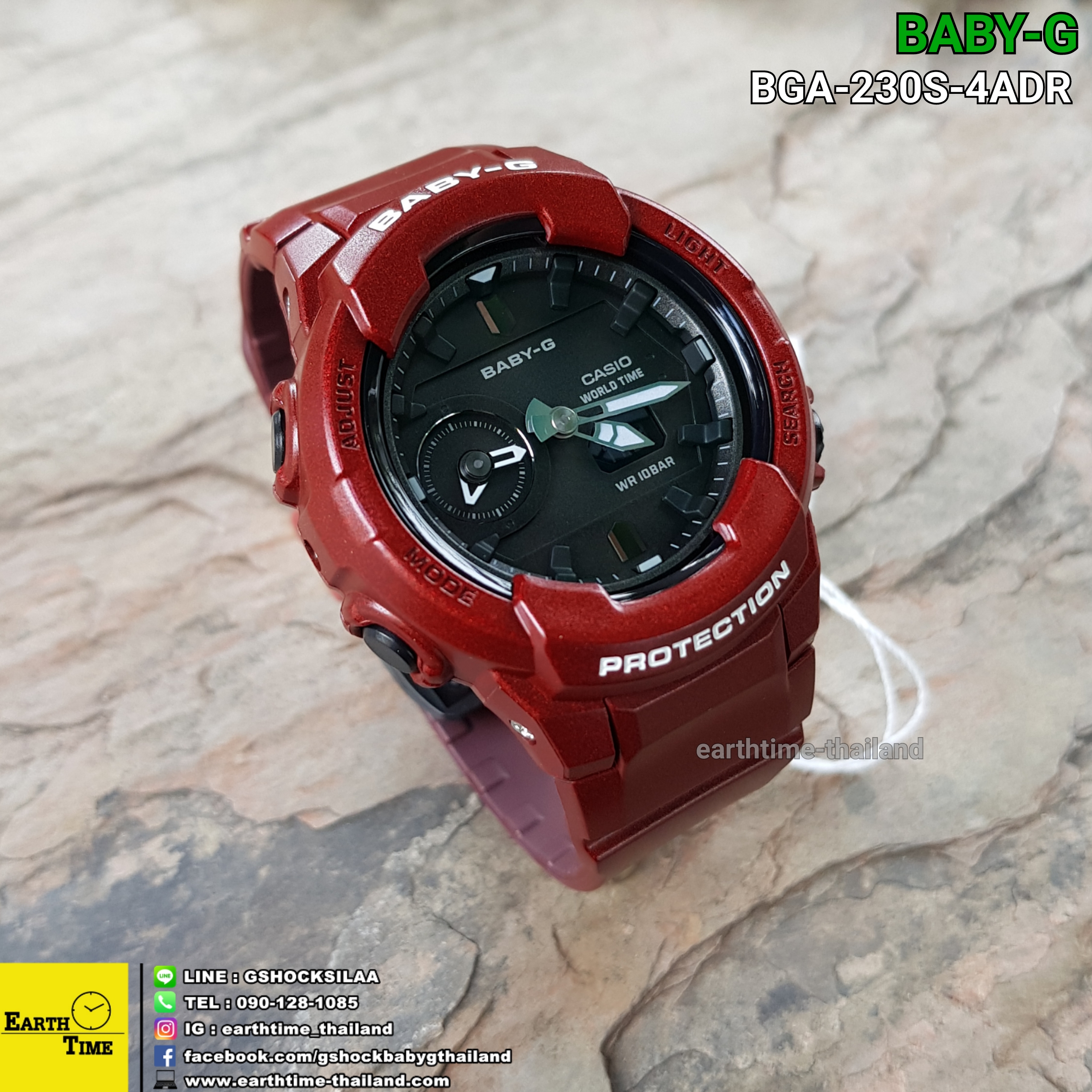 Baby-G ของใหม่แท้100% รับประกัน 1 ปี BGA-230S-4ADR