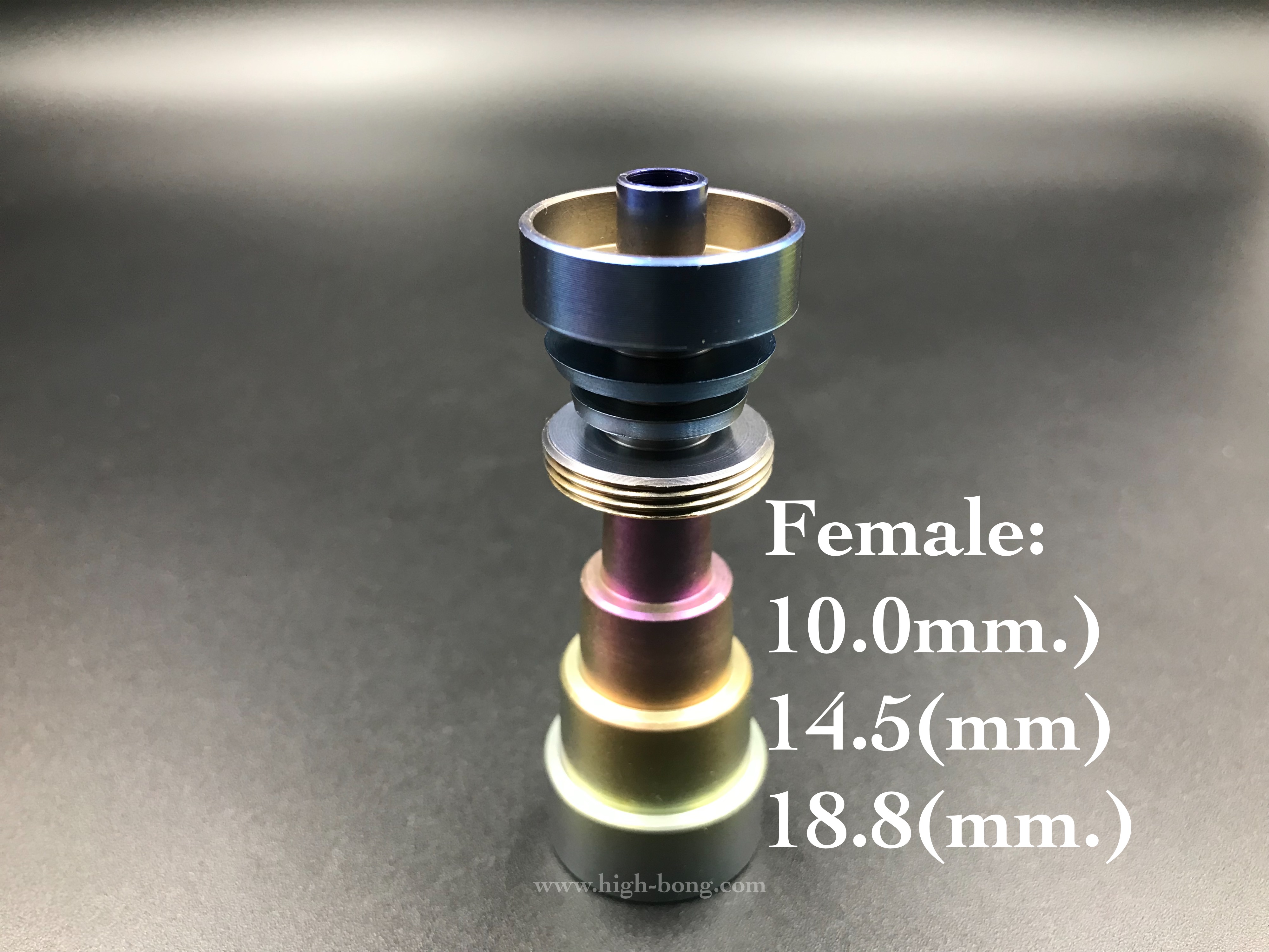 คัพไทเทเนี่ยม+ฝาครอบไทเทเนี่ยม(ครบชุด)