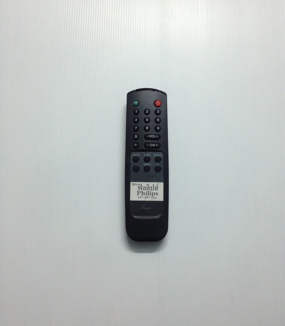 รีโมททีวีฟิลลิปส์ จอธรรมดา ​Philips RC6805