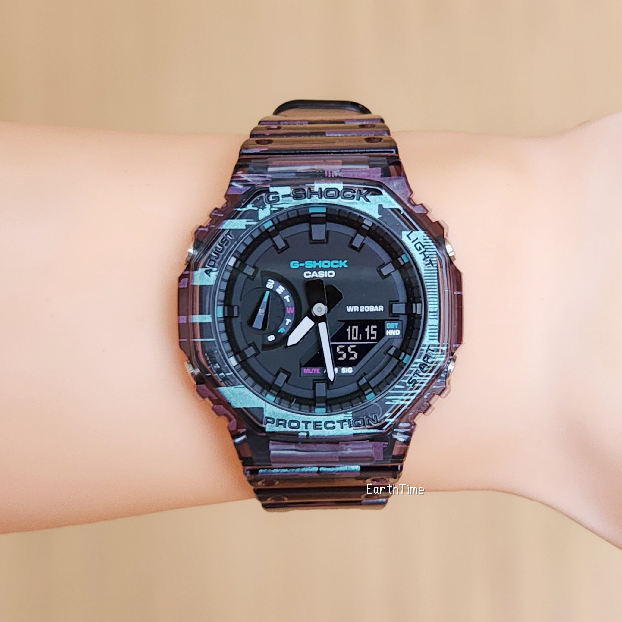 GA-2100NN-1A l Digital Glitch Series l ของใหม่แท้100%