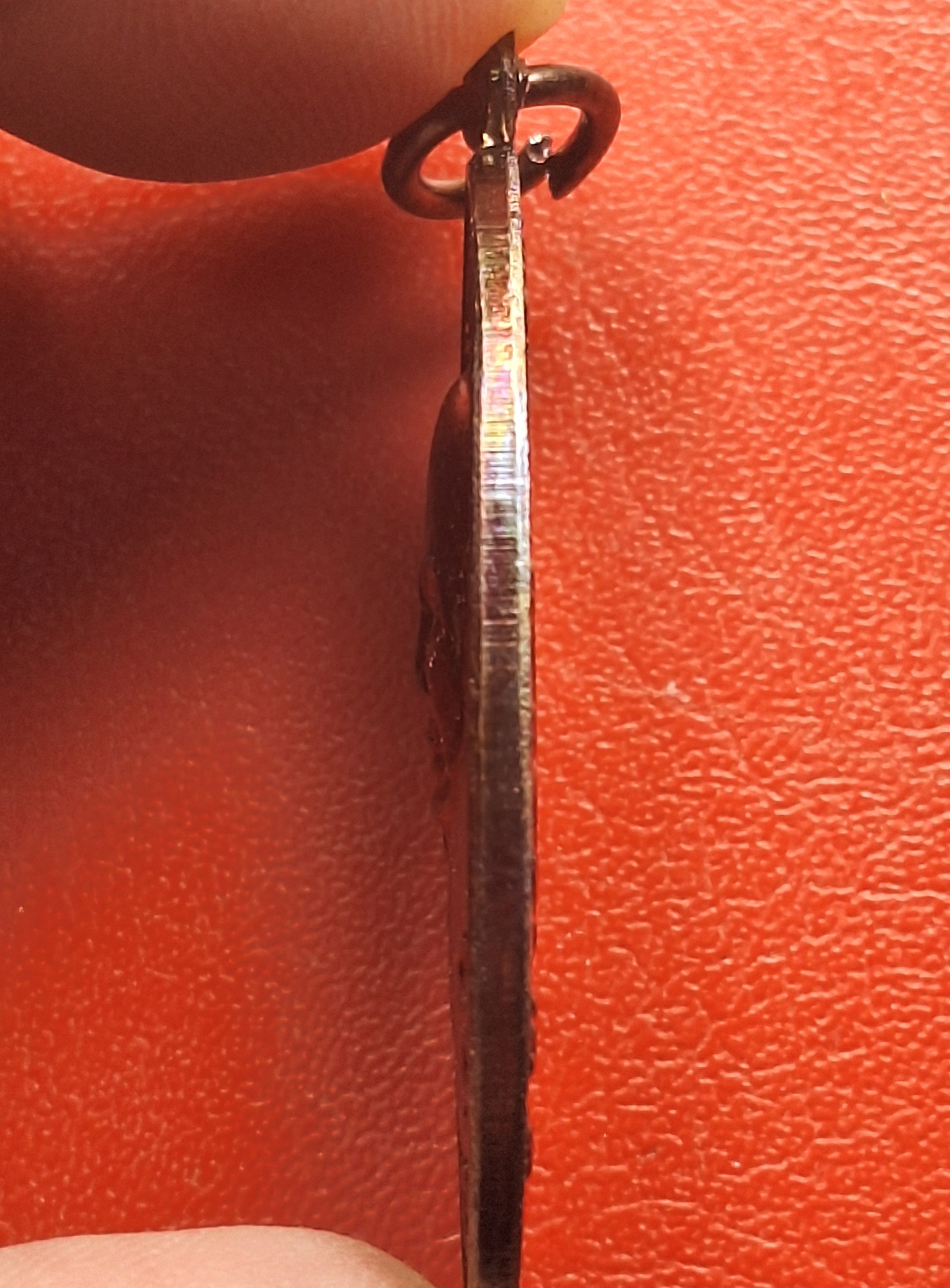 หลวงปู่แผ้ว ปวโร วัดกำแพงแสน ใบขี้เหล็ก วัดกำแพงแสน ปี๒๕๕๗ เนื้อทองแดง บล๊อกนวะ ตอกโค้ต ส.ท.(สุดท้าย)(องค์ที่2)