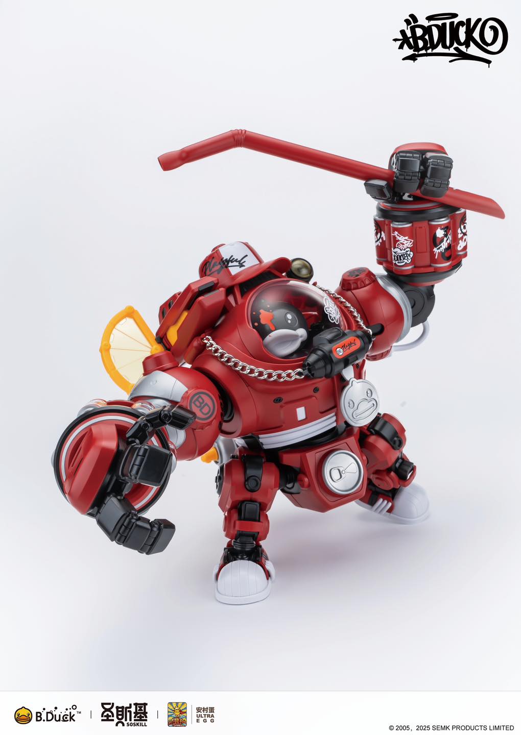 Preorder (SOSKILL) B.Duck HIPHOP DUCK