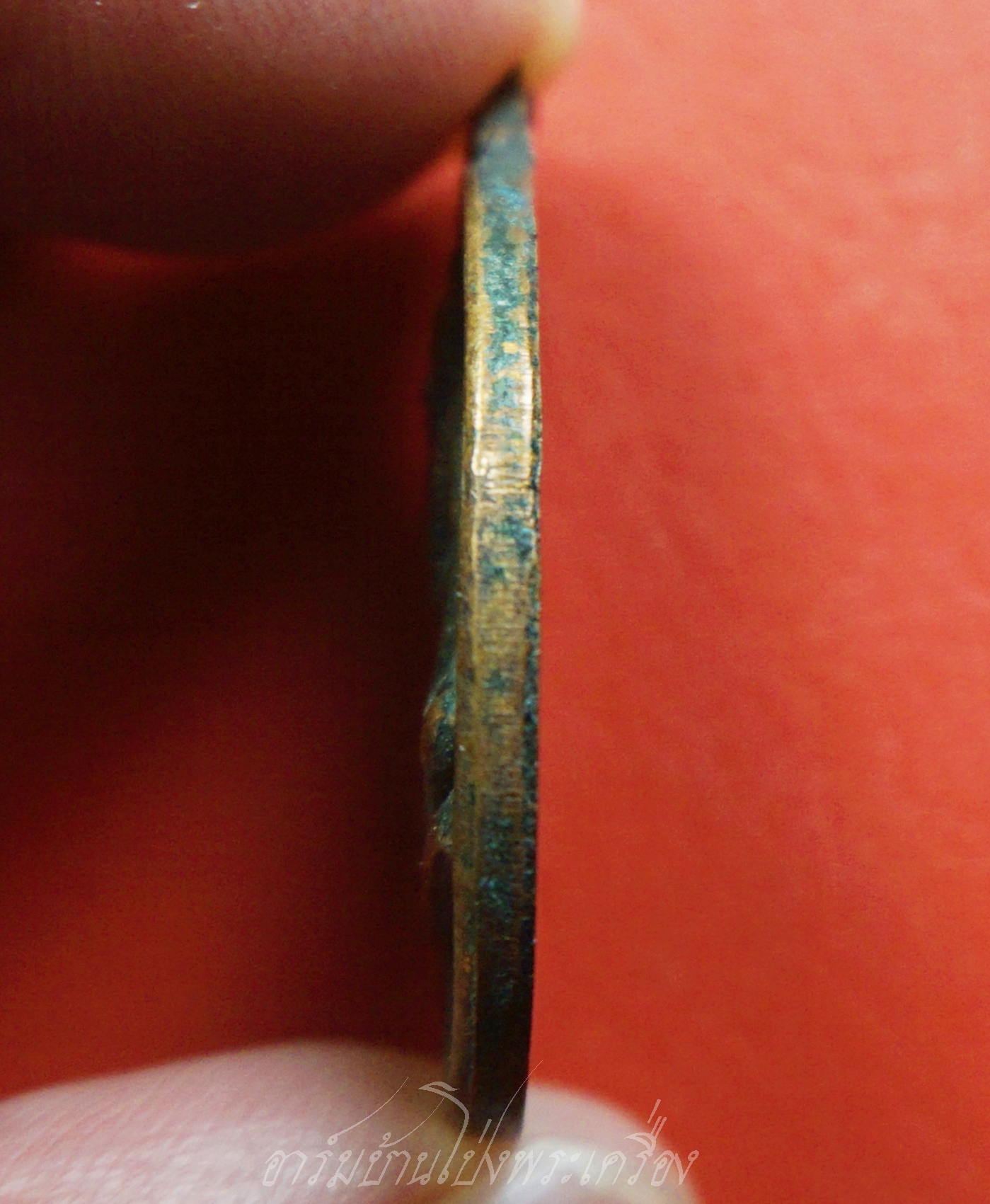 ปู่ฤาษีสิงหดาบส หลังยันต์ห้า เนื้อทองแดงรมดำ ไม่ทราบที่(องค์ที่3)