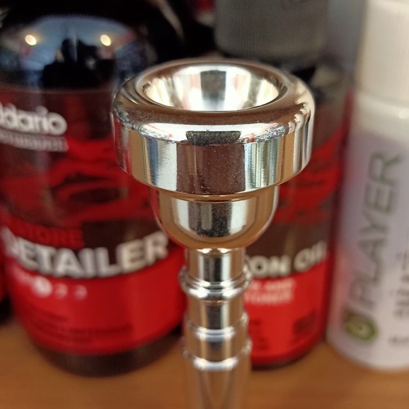 ปากเป่าทรัมเป็ต คุณภาพสูง SIZE 7C ✅ สีเงิน อะไหร่ปากเป่าทรัมเป็ต สําหรับอุปกรณ์เสริมทรัมเป็ต Trumpet Mouthpiece