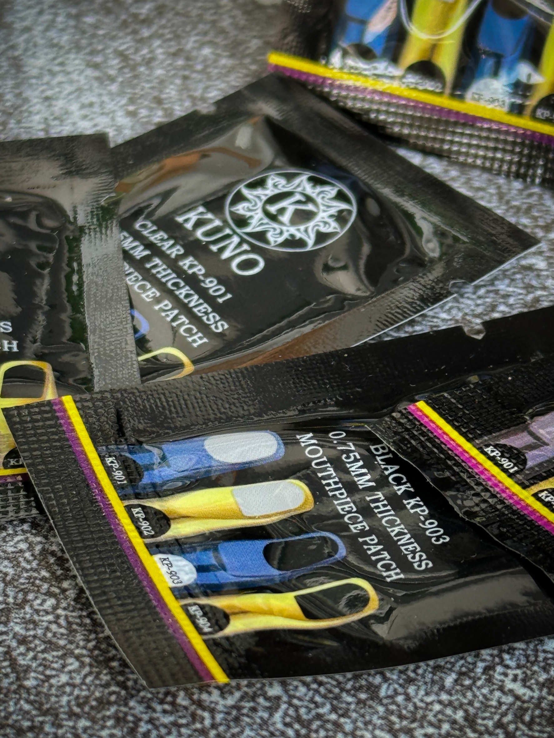 KUNO KP-903 ยางรองฟัน สำหรับวูดวิน Woodwind หนา 0.75MM /ซื้อแยก หรือ ยกแพ็ค