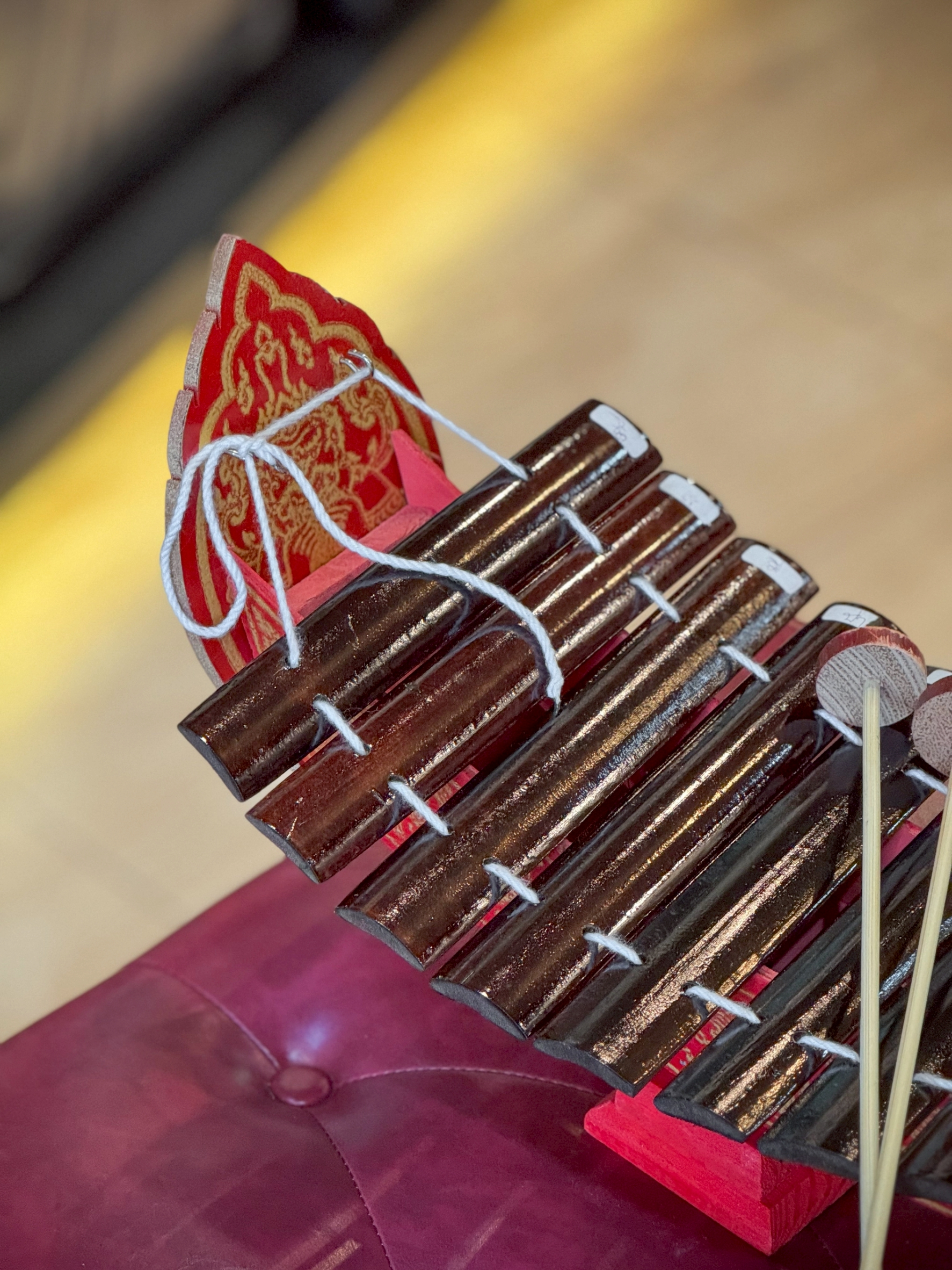 ระนาดเอก สำหรับเด็ก ลูกระนาด 10 ราง ทำจากไม้จริง ระนาด พร้อมไม้ตี ระนาด ระนาดสำหรับเด็ก เลือกสีได้ ใช้งานได้จริง