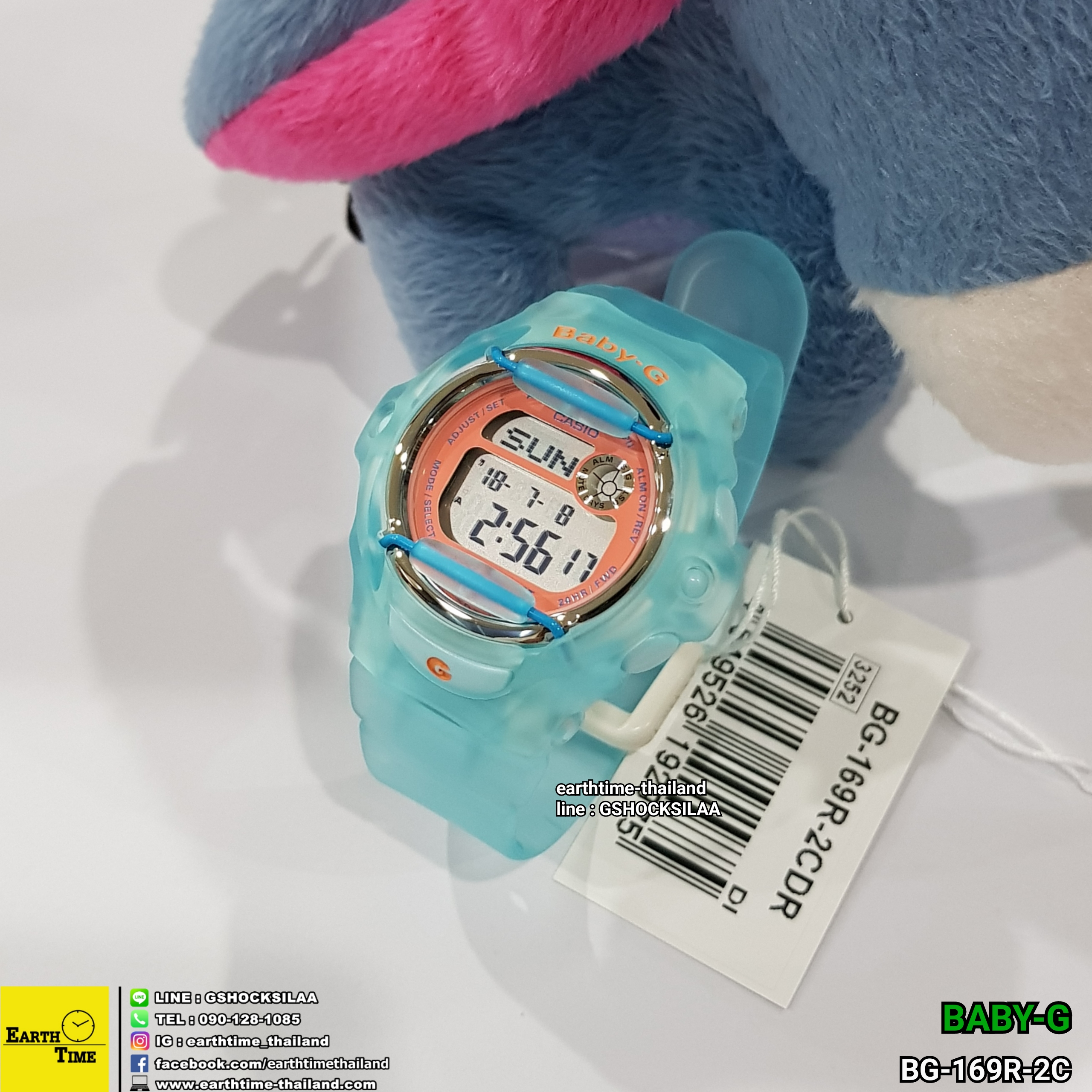 Baby-G ของใหม่แท้100% รับประกัน 1 ปี รุ่น BG-169R-2C