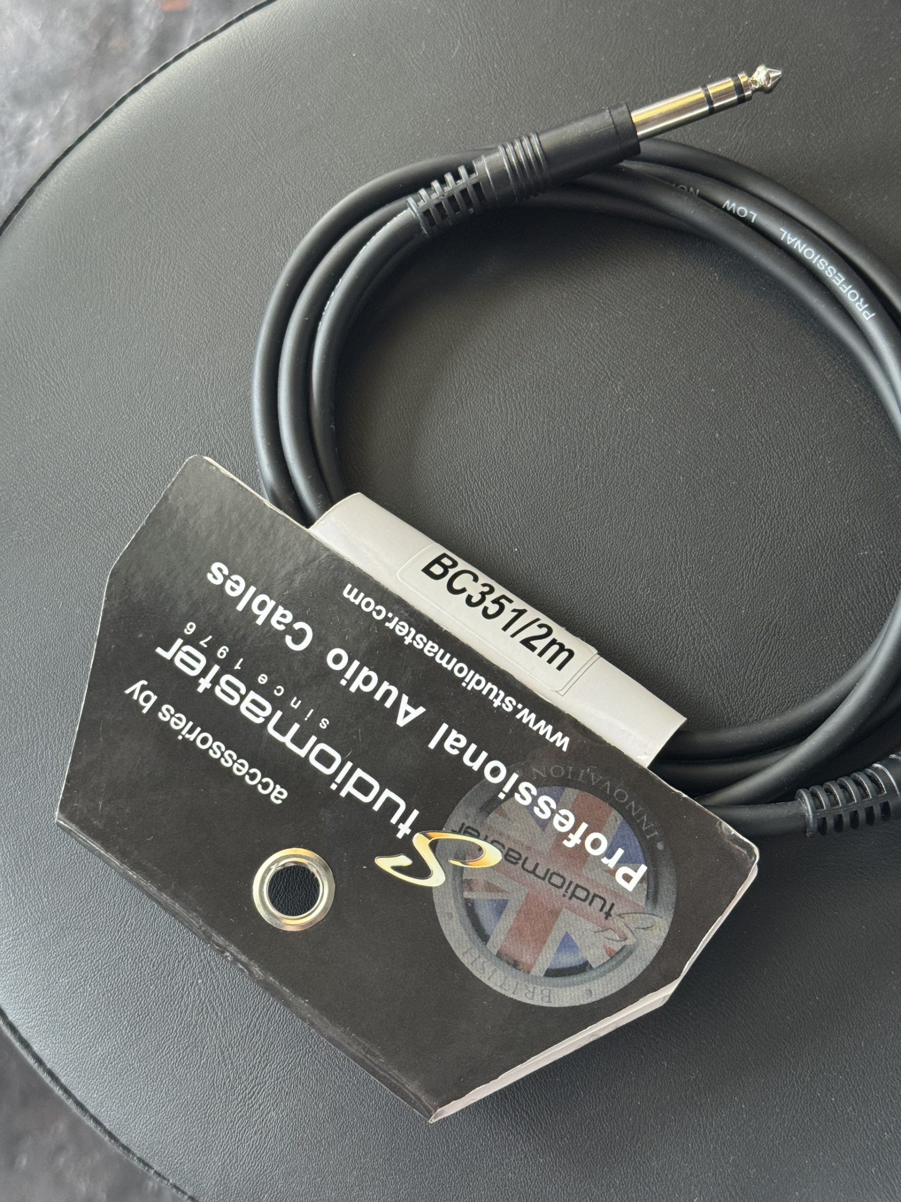 Calsbro สายแจ็ค สเตอริโอ / สายโมโน (mono / stereo) สำหรับกลองไฟฟฟ้า