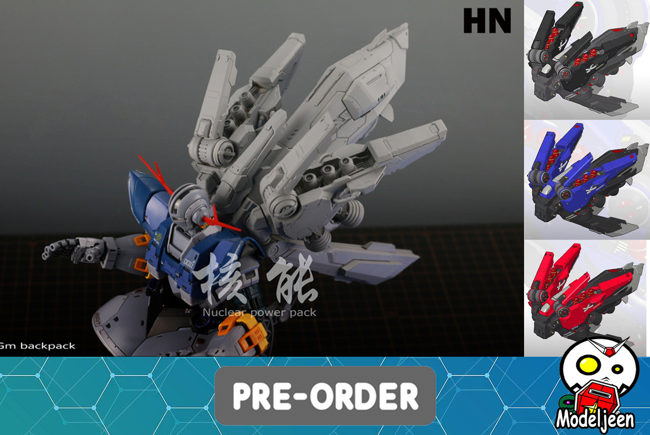 Preorder (HN model) Nuclear power pack for RG/Hg/MG
