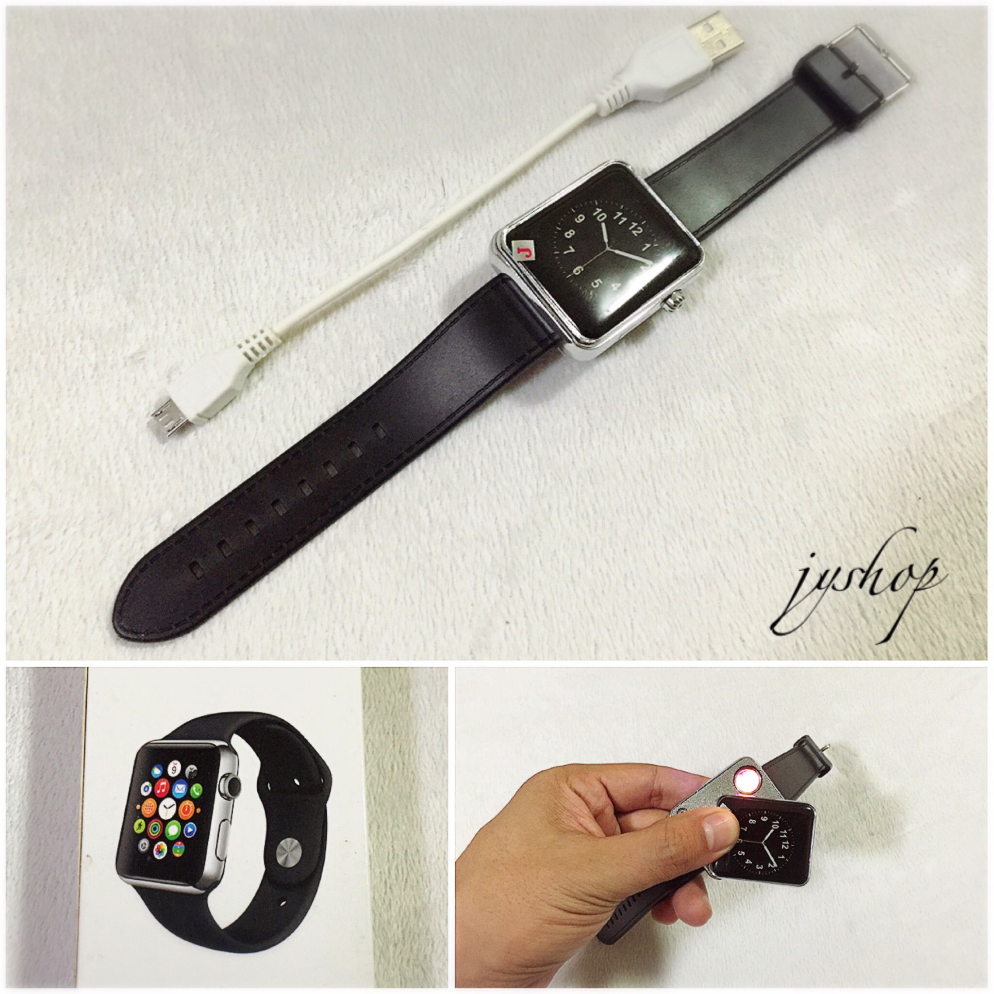 นาฬิกาไฟแช็ค USB