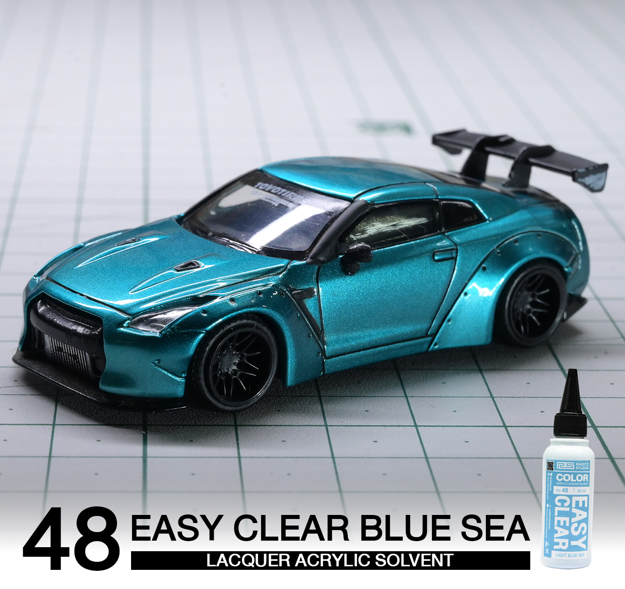 (RS-Raditz) Easy Clear Series NO48 Easy Clear Light Blue Sea 60ml