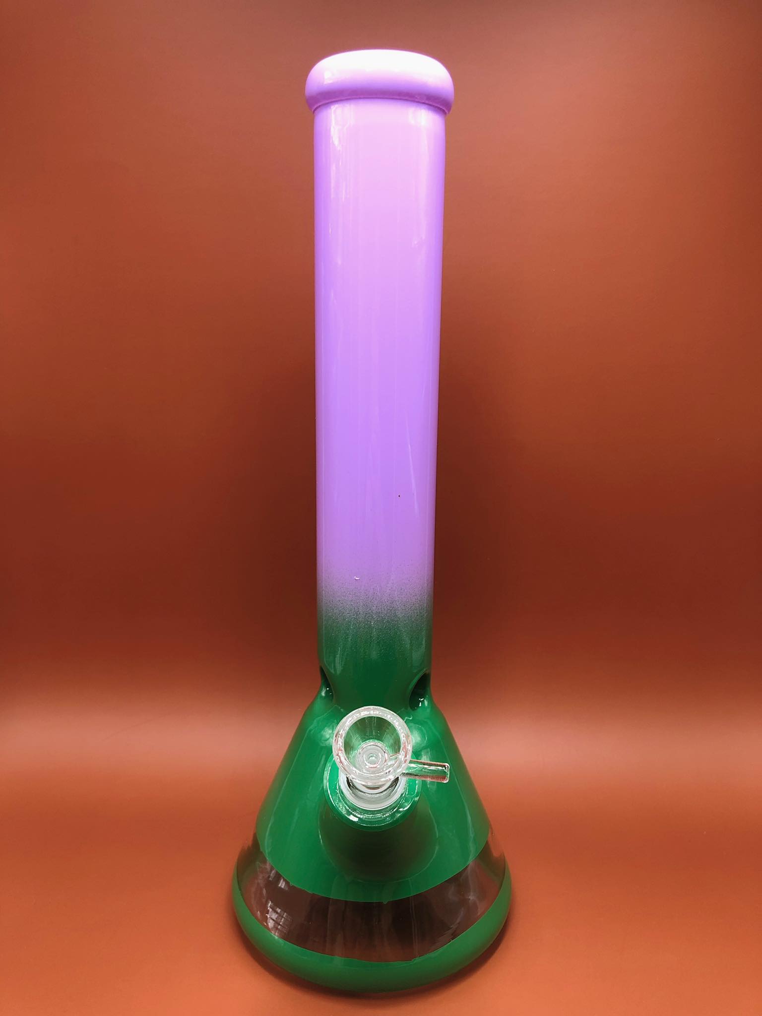 Green Pink Bong (7mm.)