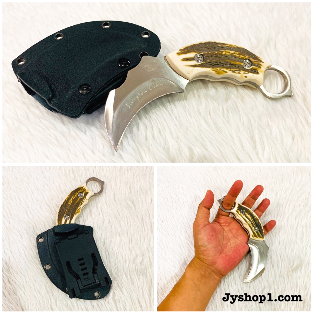 มีดคารัมบิต มีดควง แบบใบตาย Scorpion Claw