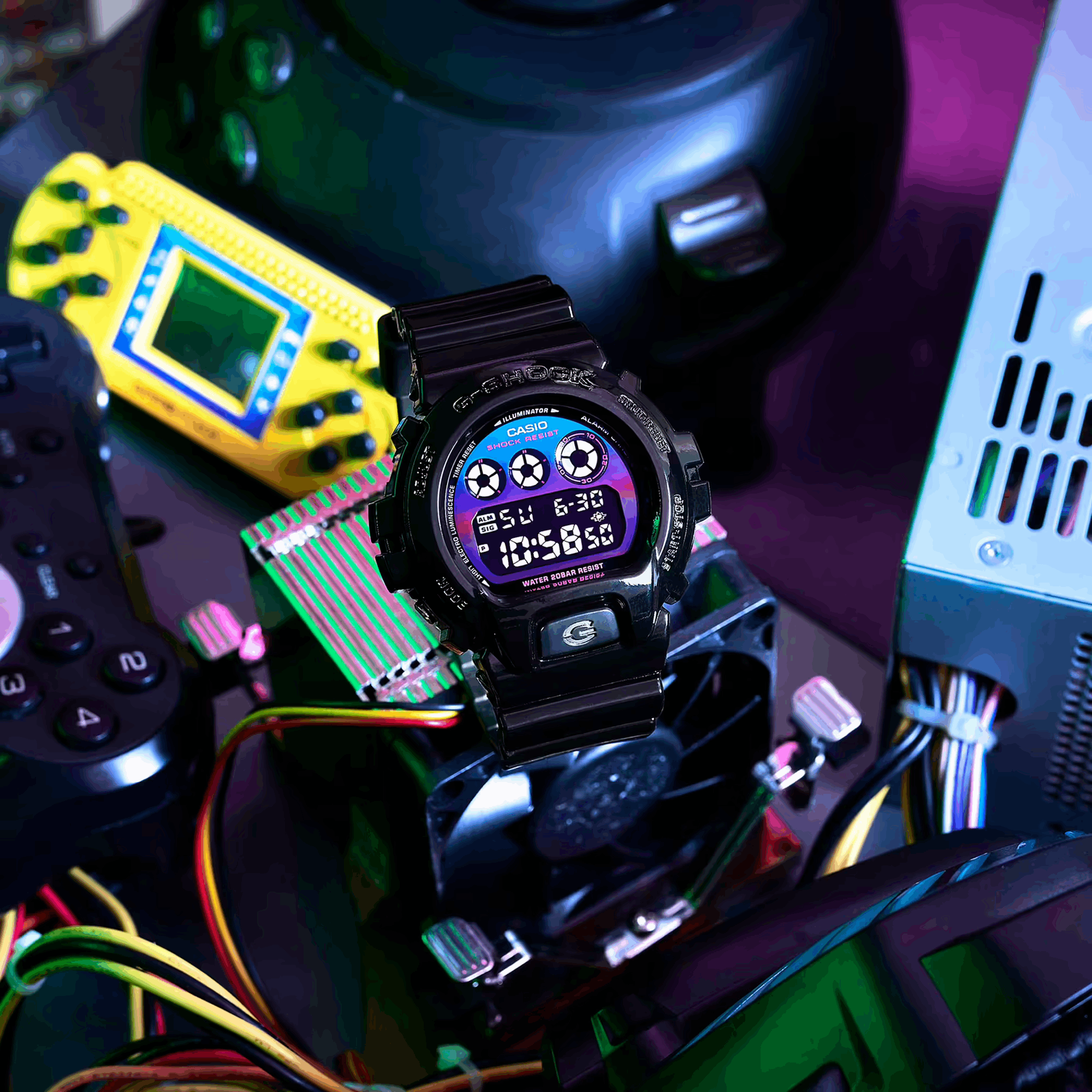 DW-6900RGB-1 l Virtual Rainbow Series l G-SHOCK