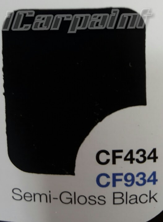 สีNKY ดำด้าน แบบดำสนิท Semi-Gloss Black