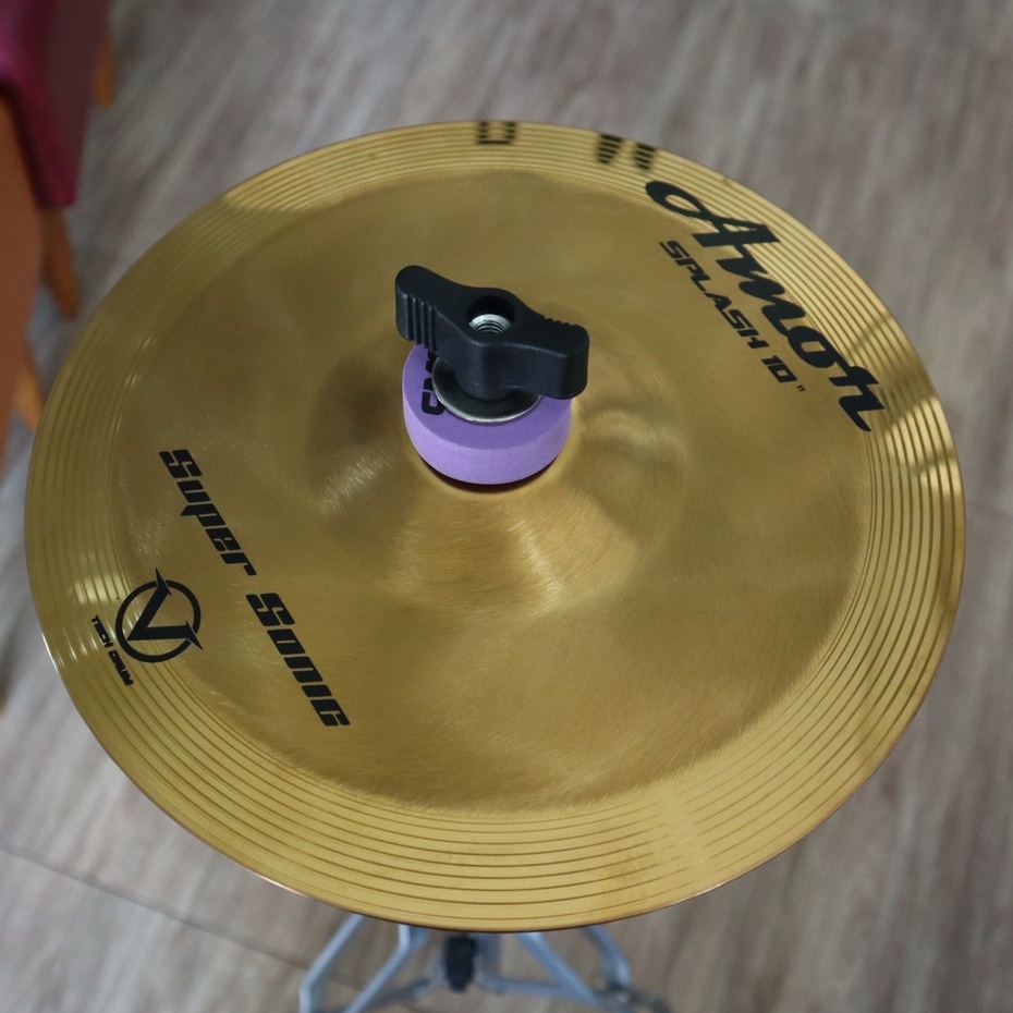 ฉาบ / แฉ Amor รุ่น Super sonic เสียงดี กังวาล แข็งแรง ขนาด 10 นิ้ว