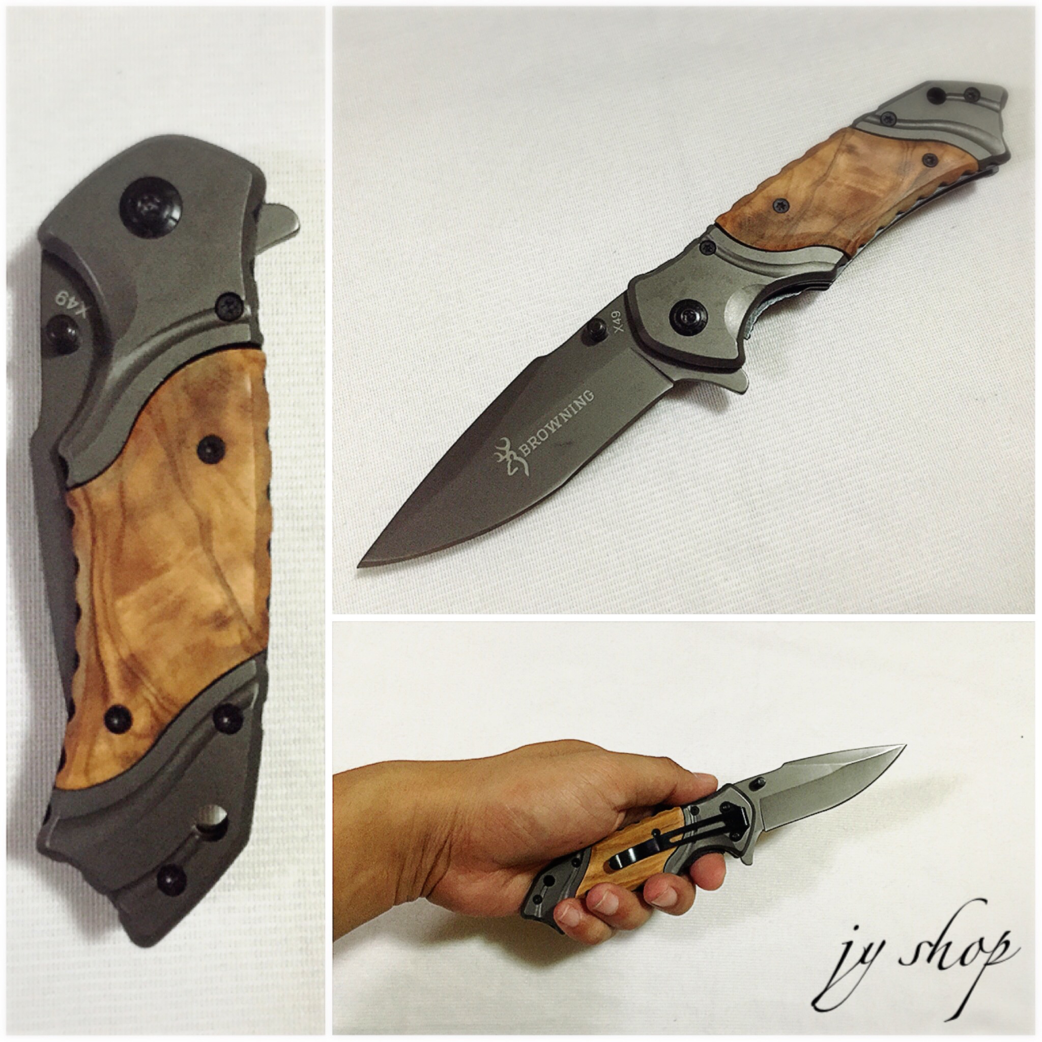 มีดพับ Browning X49