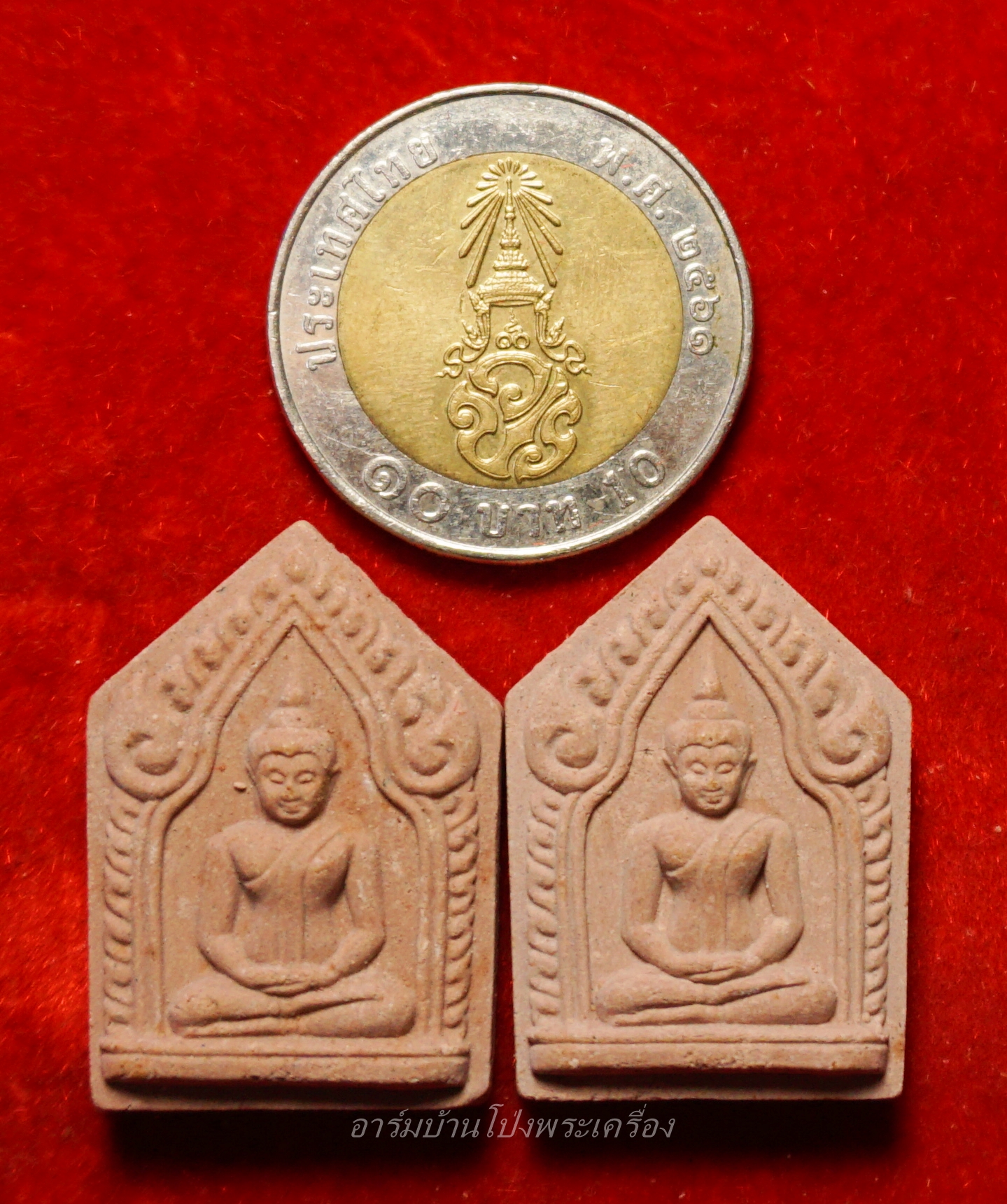 หลวงพ่อวิรัช วัดดีบอน ขุนแผน พิมพ์เล็ก(คู่ที่6)