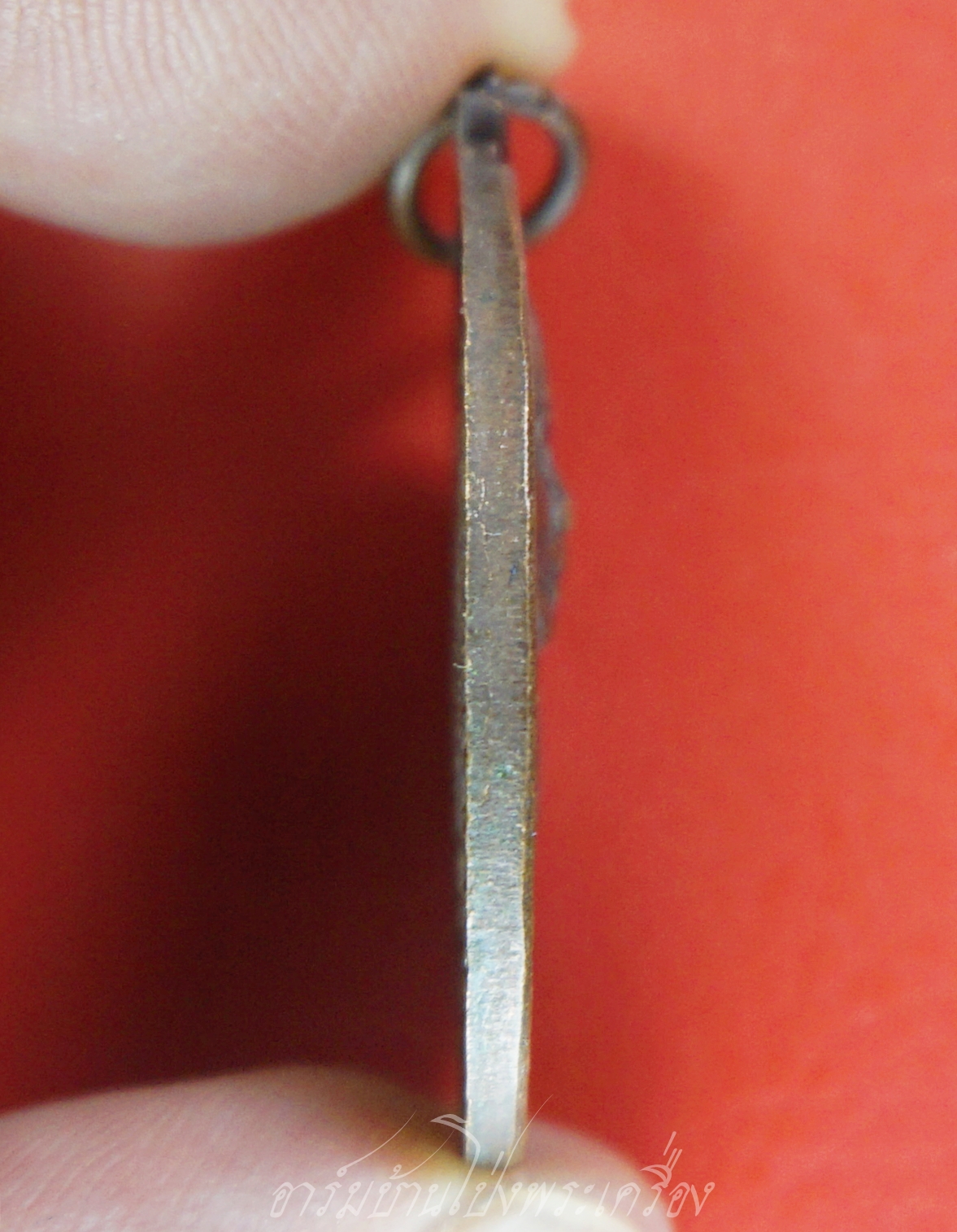 พระครูวาปีวรคุณ(หลวงพ่อนิตย์) วัดวาปีสุทธาวาส จ.ราชบุรี ๙๙๙ เนื้อทองแดงรมดำ(องค์ที่1)