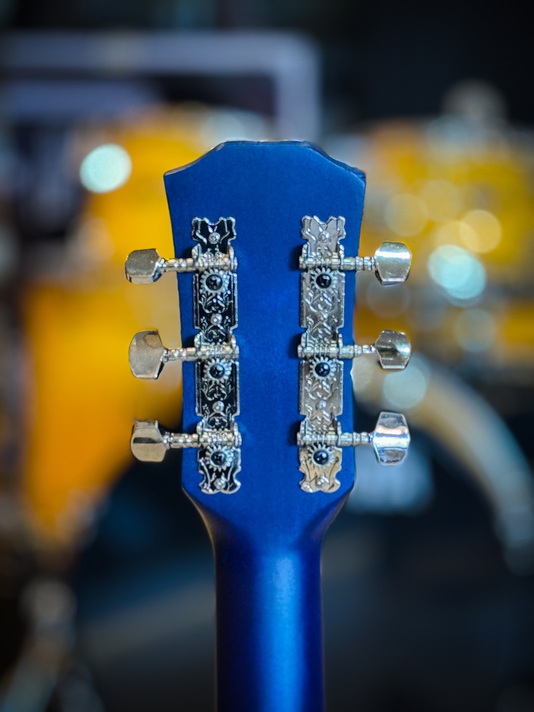 กีต้าร์โปร่ง Preme รุ่น G38C ขนาด 38 นิ้ว ด้าน สีน้ำเงิน ฟรี ปิ๊ก 4 อัน /ประแจ/ คู่มือ / กระเป๋าสกรีน Nami / คาโป้