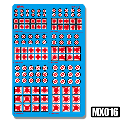 Preorder Model Metal ETCHER MX16 ยี่ห่อ MX