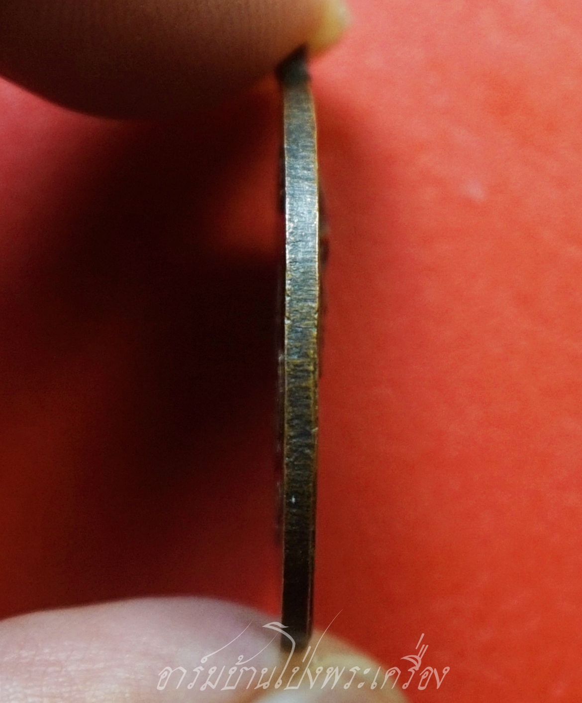 อาจารย์แป๊ะ วัดคงคาราม รุ่นแรก ปี๒๕๑๖ เนื้อทองแดงรมดำ(องค์ที่2)