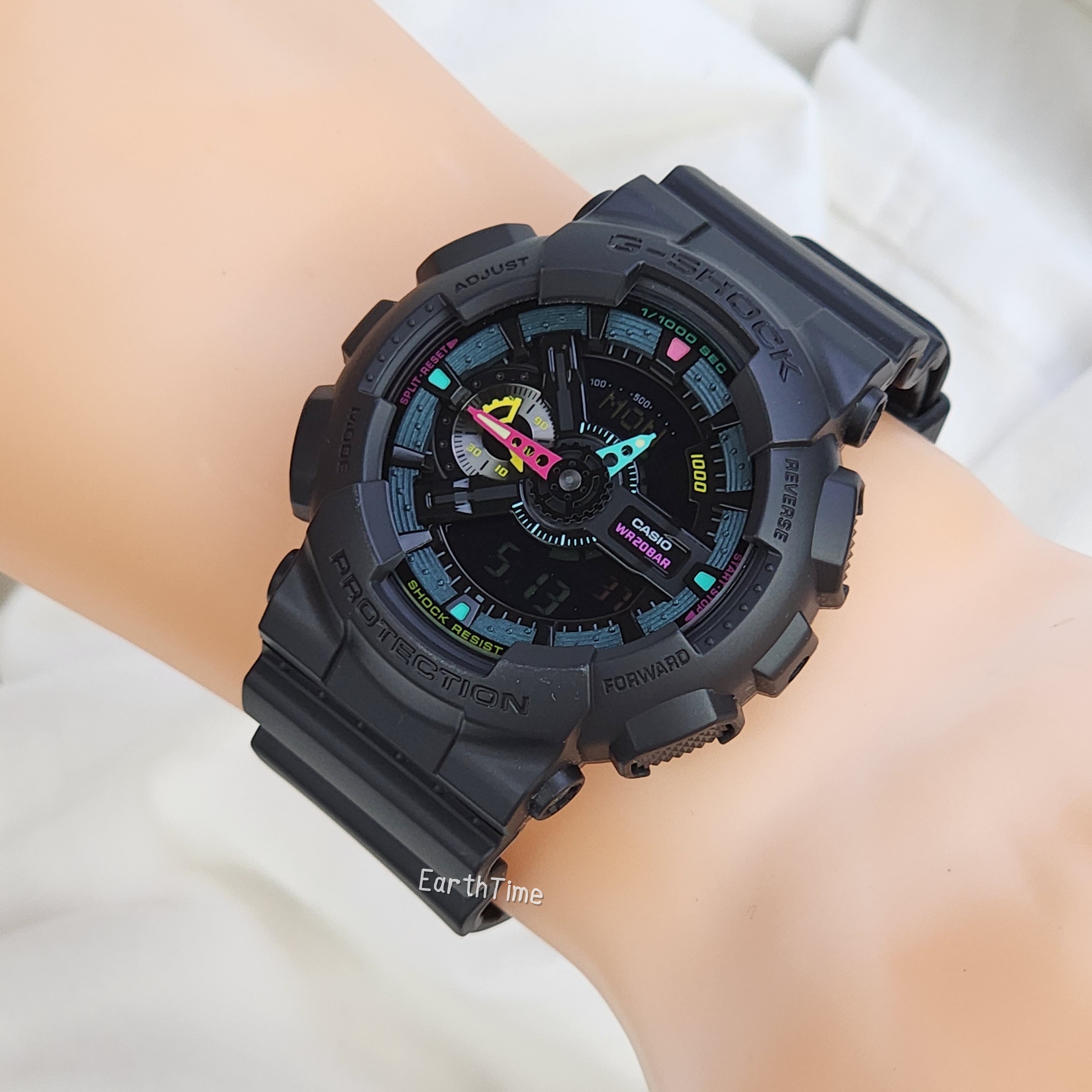 GA-110MF-1A l G-Shock Multi-Fluorescent Accents Series l G-SHOCK