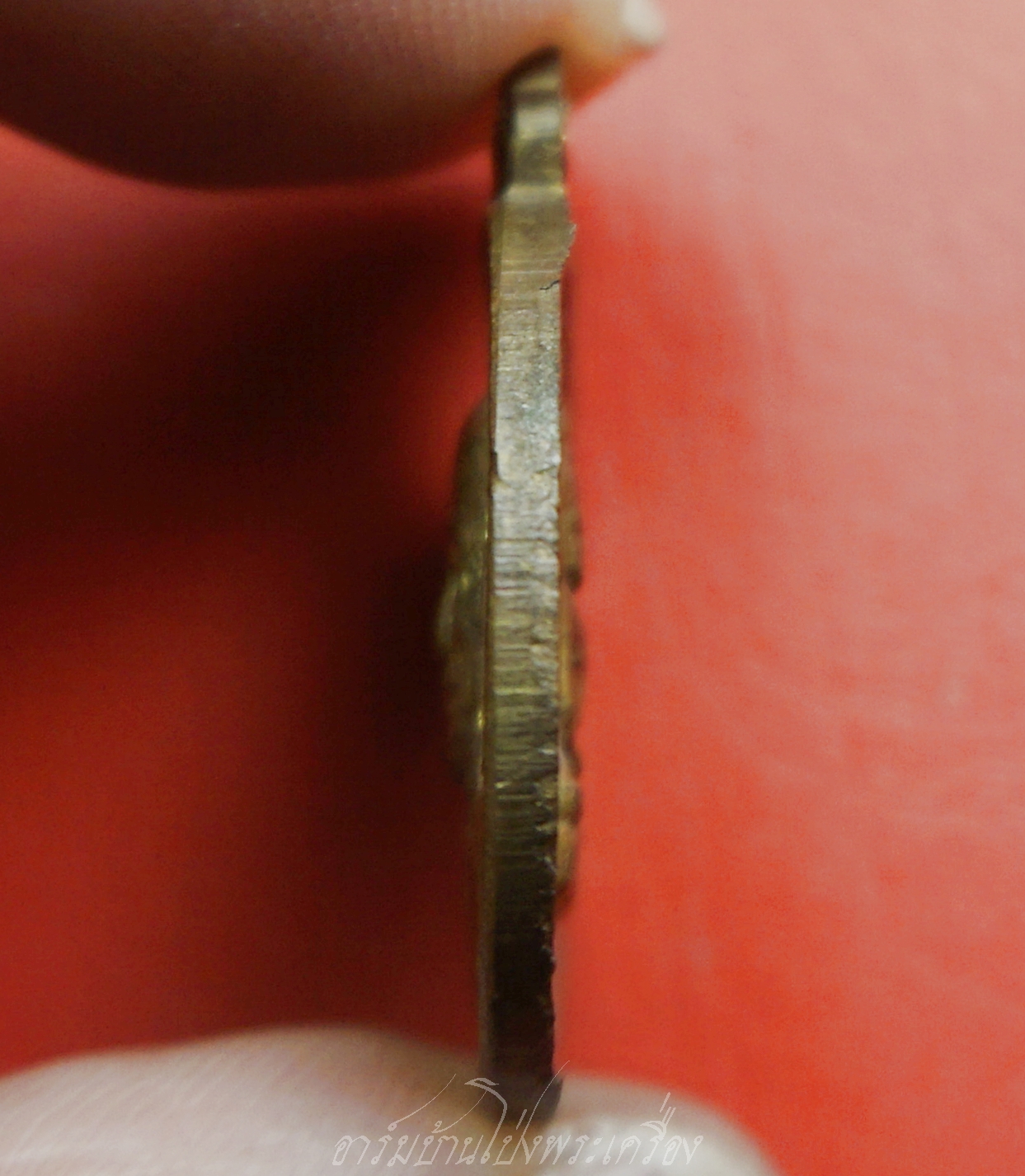 หลวงพ่อพุฒ วัดสว่าง จ.อ่างทอง เนื้อฝาบาตร(องค์ที่1)