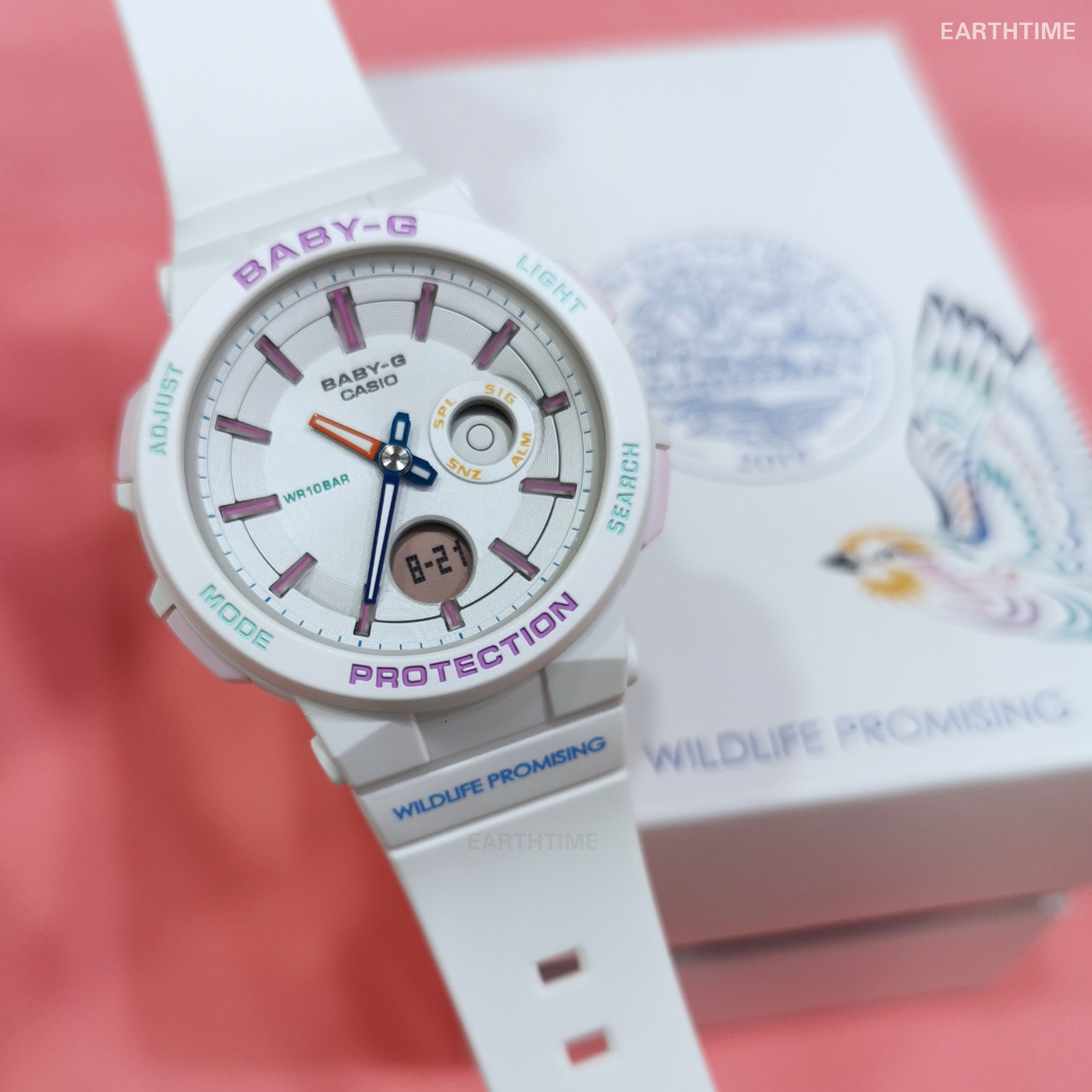 Baby-G Limited Love The Sea and The Earth 2019 ของใหม่แท้100% รุ่น BA-255WLP-7A