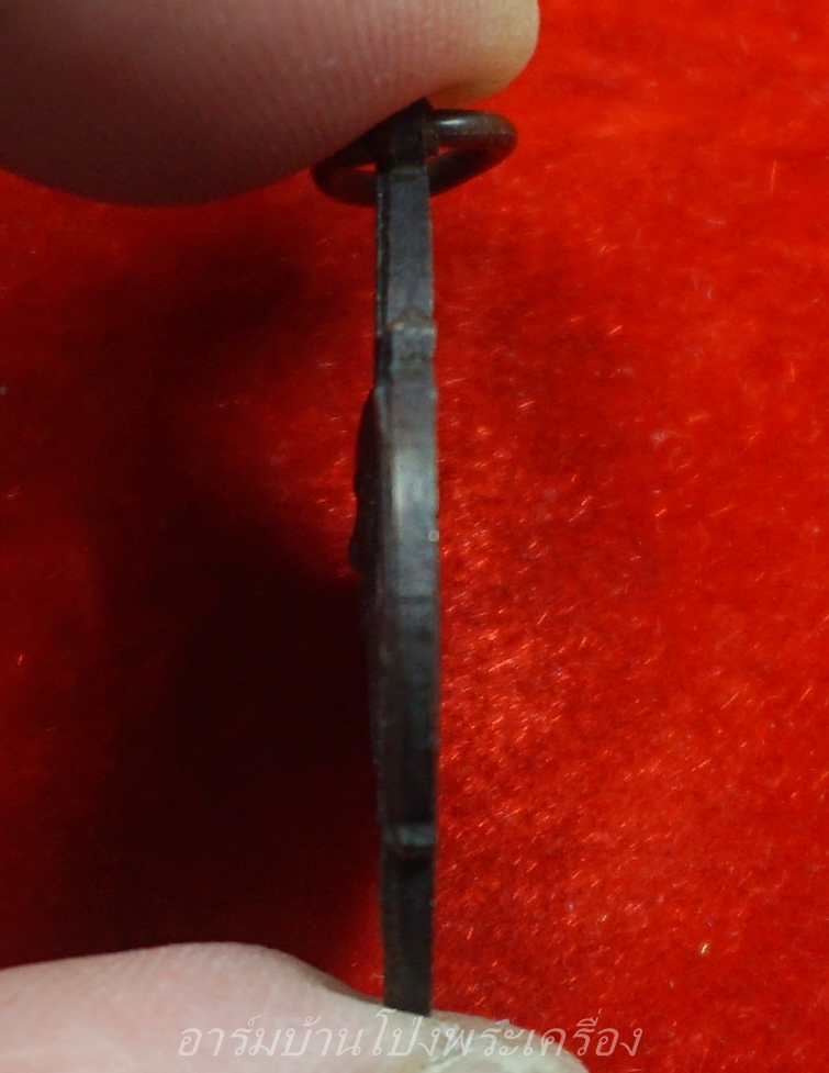 พระครูมูล วัดหนองปลาหมอ ผูกพัทธสีมา ปี๒๕๓๕ เนื้อทองแดง(องค์ที่4)