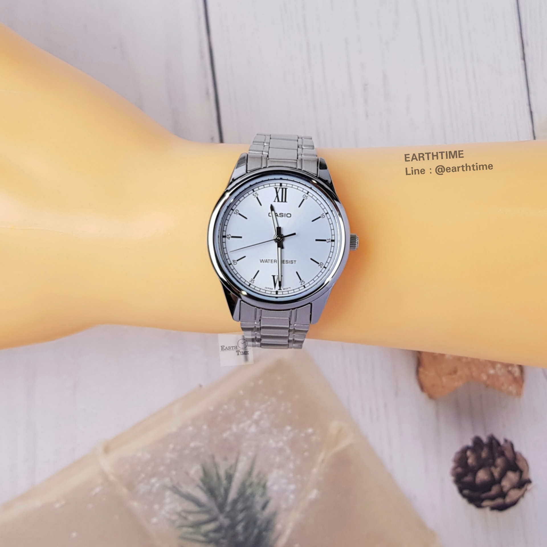 CASIO WOMEN STANDARD รุ่น LTP-V005D-2B3