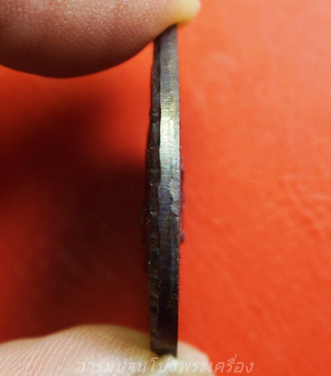 หลวงพ่อเปิ่น วัดบางพระ หลังนางกวัก ปี๒๕๔๑ เนื้อทองแดงรมดำ(องค์ที่1)