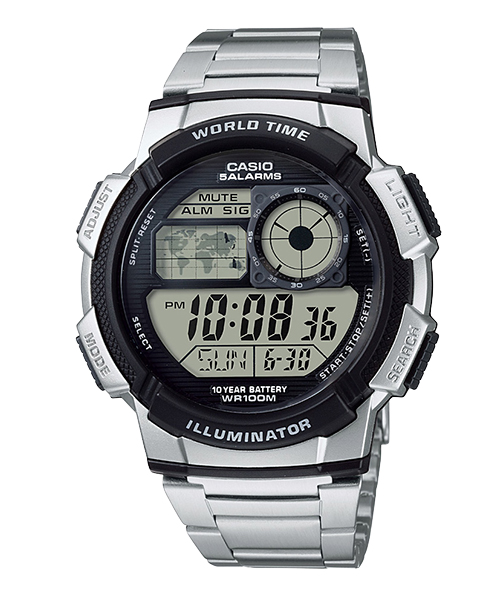 CASIO สายเรซิ่น รุ่น AE-1000WD-1A