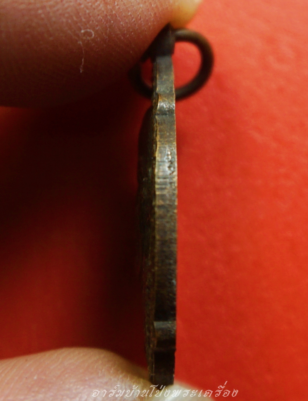 หลวงพ่อพวง วัดหนองหูช้าง ปี๒๕๓๑ เนื้อทองแดงรมดำ(องค์ที่6)