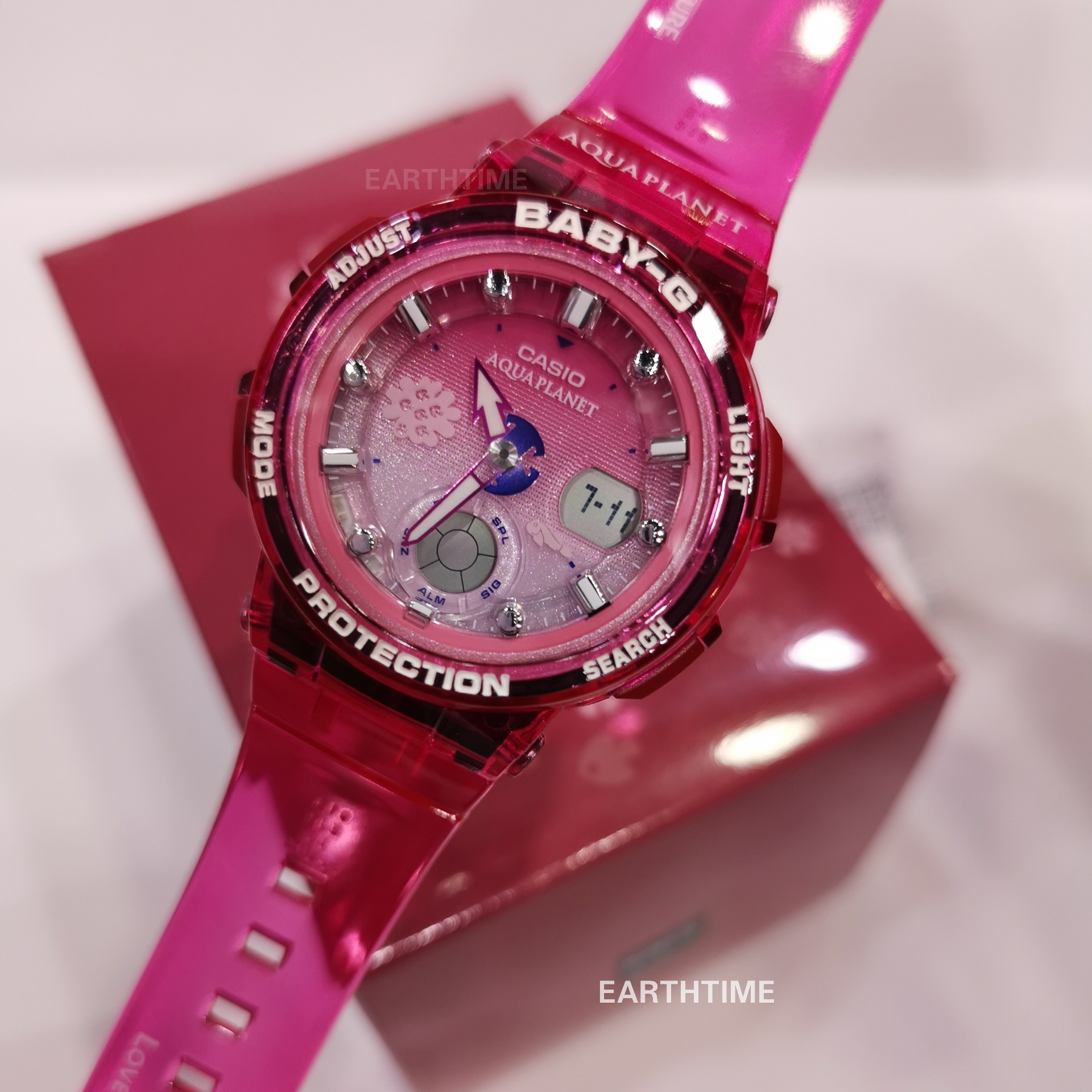 Baby-G AQUA PLANET Limited ของใหม่แท้100% รับประกัน 1 ปี BGA-250AQ-4ADR
