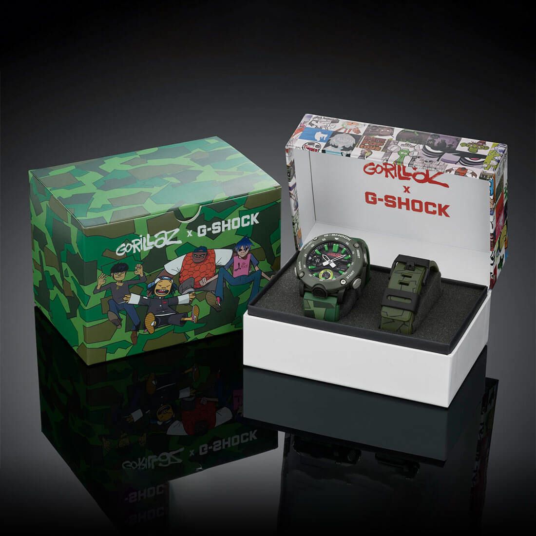 G-Shock x Gorillaz Limited ของใหม่แท้100% รับประกัน 1 ปี GA-2000GZ-3A