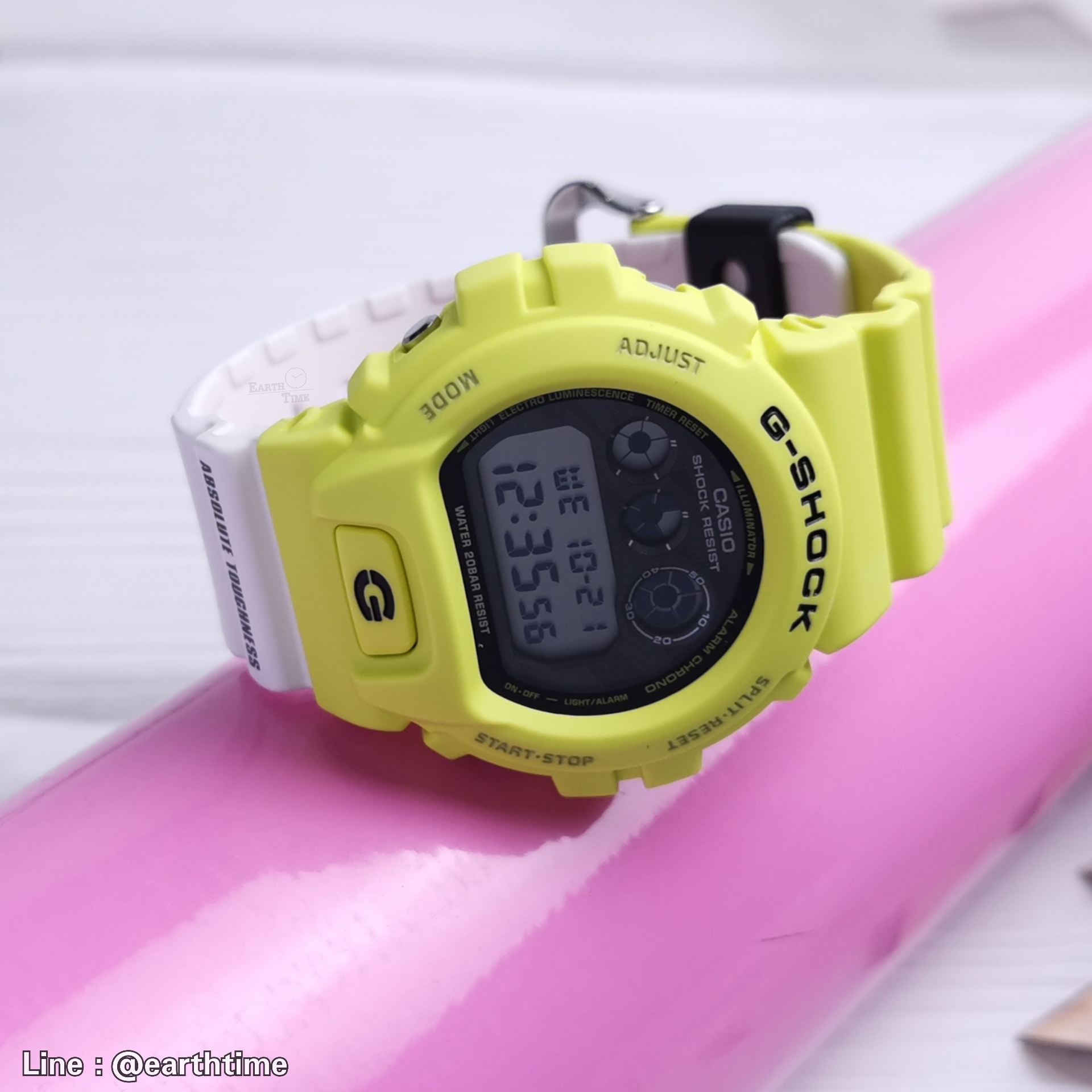 G-Shock Lighting Yellow Series ของใหม่แท้100% รุ่น DW-6900TGA-9