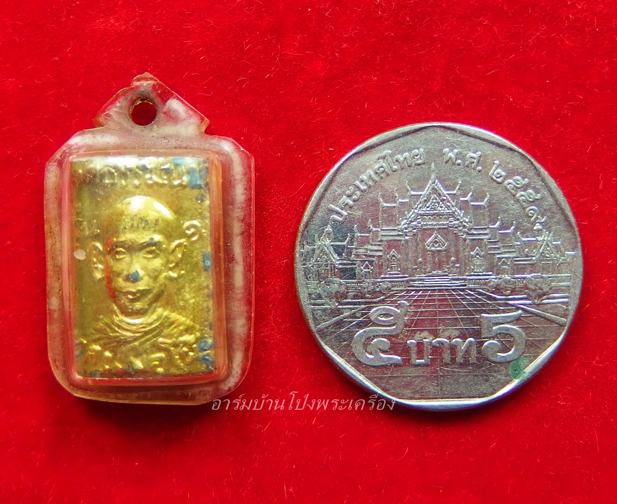 หลวงพ่อโต๊ะ วัดทำนบ ล๊อกเก็ท รุ่นแรก(องค์ที่3)