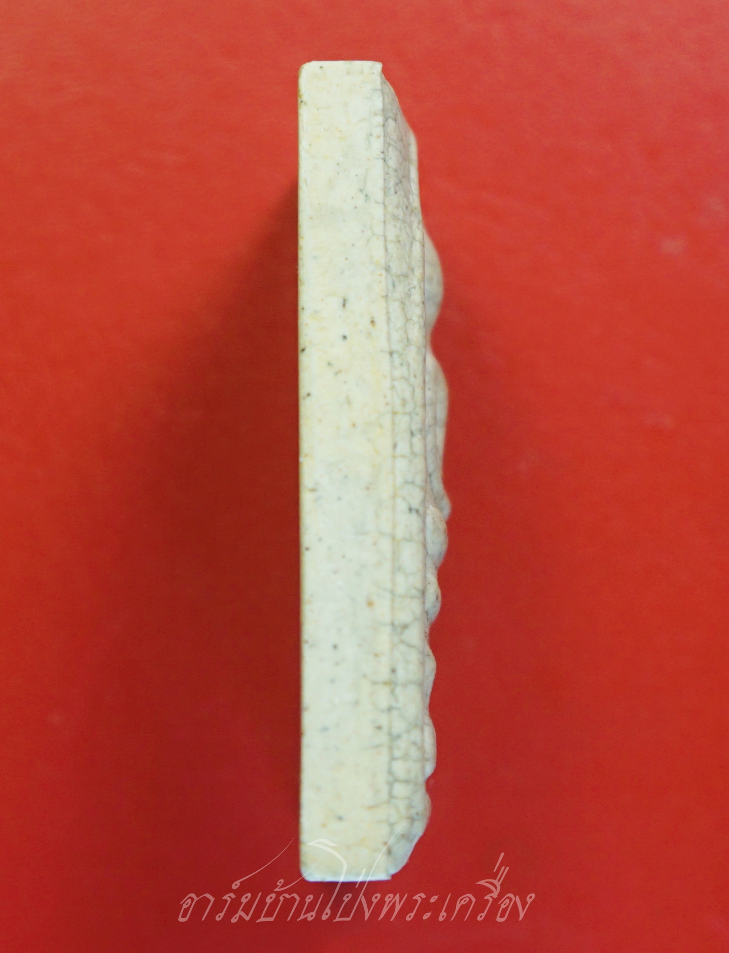 พระสมเด็จ วัดระฆังโฆษิตาราม รุ่นแตกลายงา ด้านหน้าปั๊มโค๊ตระฆัง ด้านหลังปั๊มระฆัง(องค์ที่1)