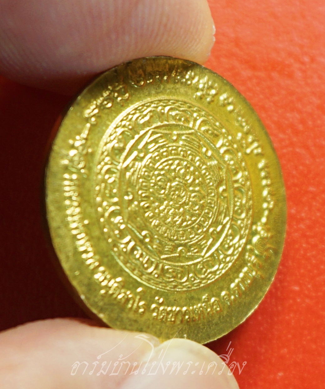 หลวงพ่อหวล วัดชาวเหนือ เสือคาบดาบ(กันชง) ปี๒๕๔๙ พิมพ์เล็ก กะไหล่ทอง(องค์ที่1)