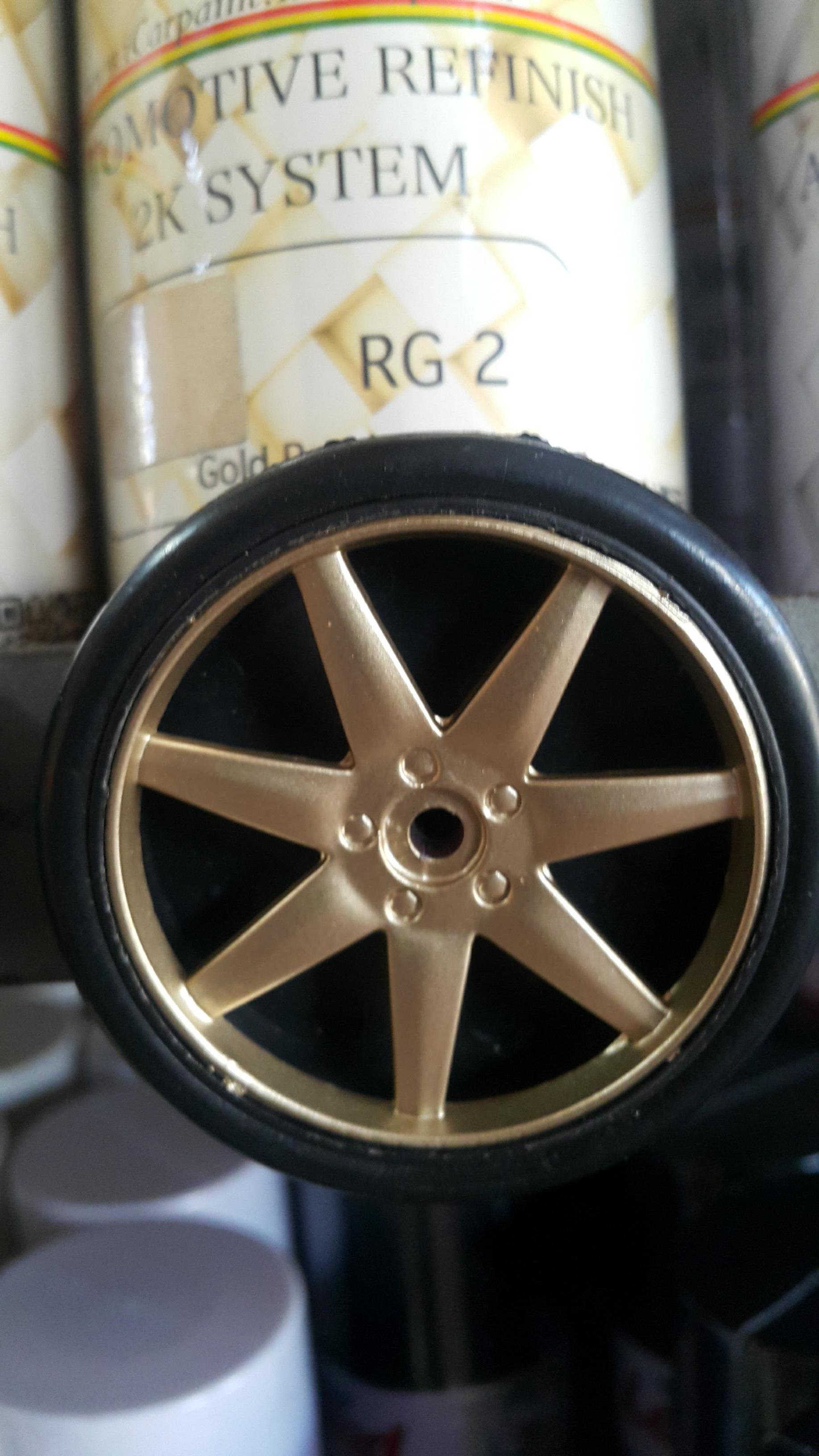 สีสเปร์ยพ่นล้อแม็กซ์ S.P.A. RG2 Gold Pearl