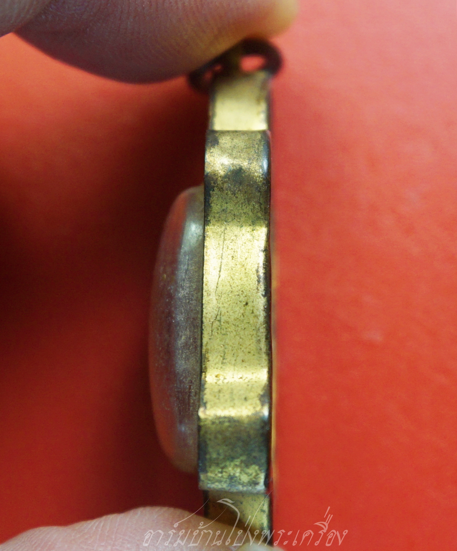 หลวงพ่อสิน วัดใหม่รางวาลย์ เหรียญเต่าหลังยันต์พญานาค เนื้อกะไหล่เงินลงยาสีเหลือง เลี่ยมเดิมจากวัด หลังตอกโค๊ต(องค์ที่1)