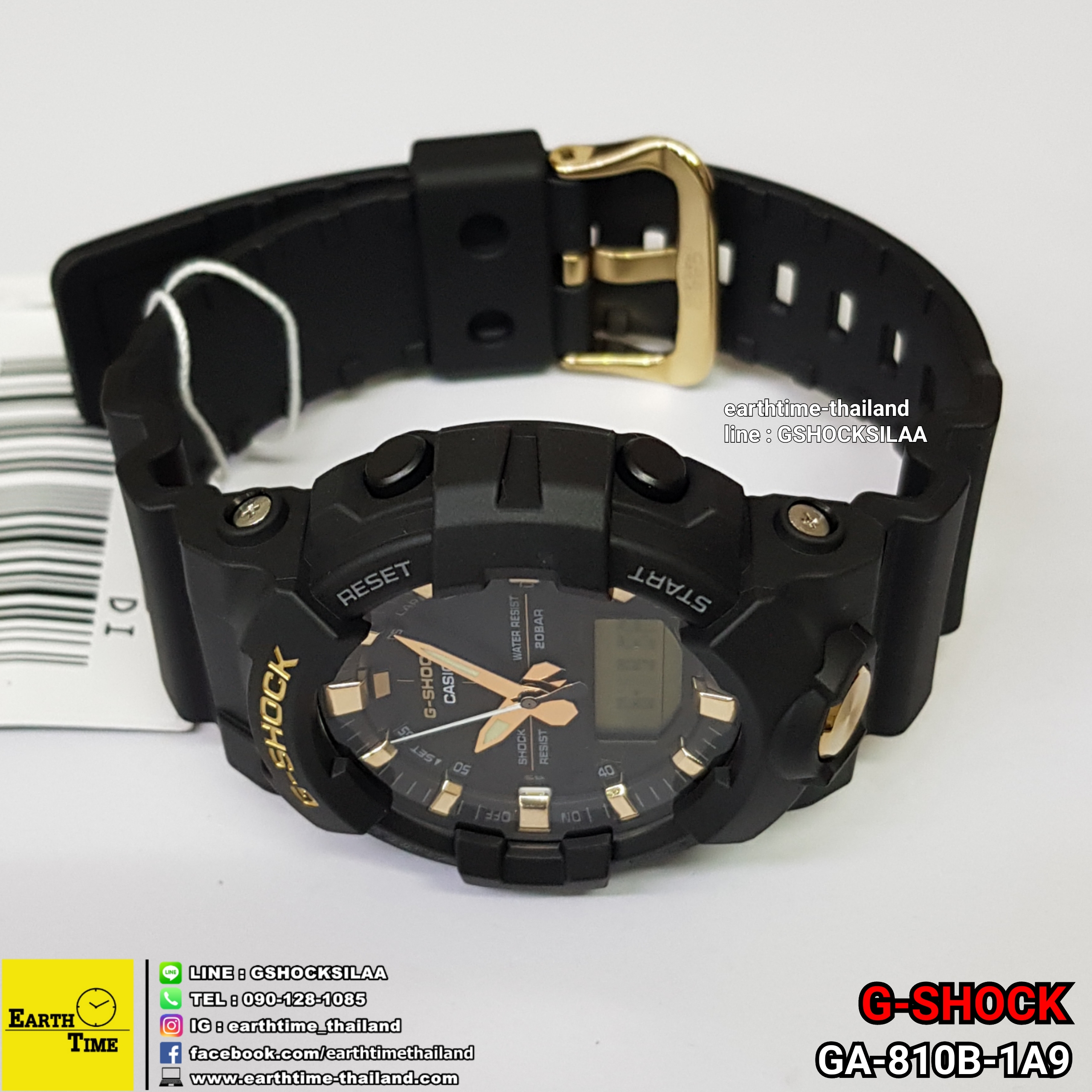 G-Shock Gold Accents Collection ของใหม่แท้100% รับประกัน 1 ปี รุ่น GA-810B-1A9DR