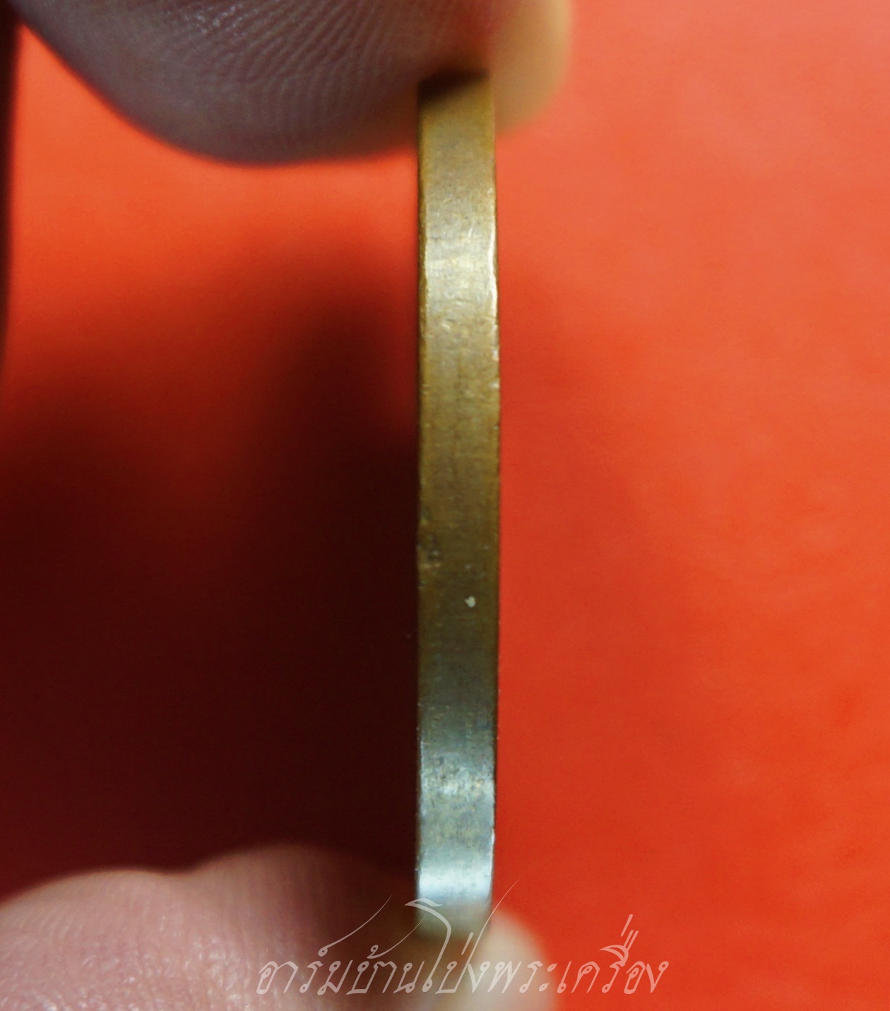 ในหลวงรัชกาลที่๙ เหรียญทรงยินดี พระบาทสมเด็จพระปรมินทรมหาภูมิพลอดุลยเดช ที่ระลึกจัดสร้างพิพิธภัณฑ์พุทธมณฑล พ.ศ.๒๕๔๙ เนื้อทองแดงผิวไฟ(องค์ที่1)