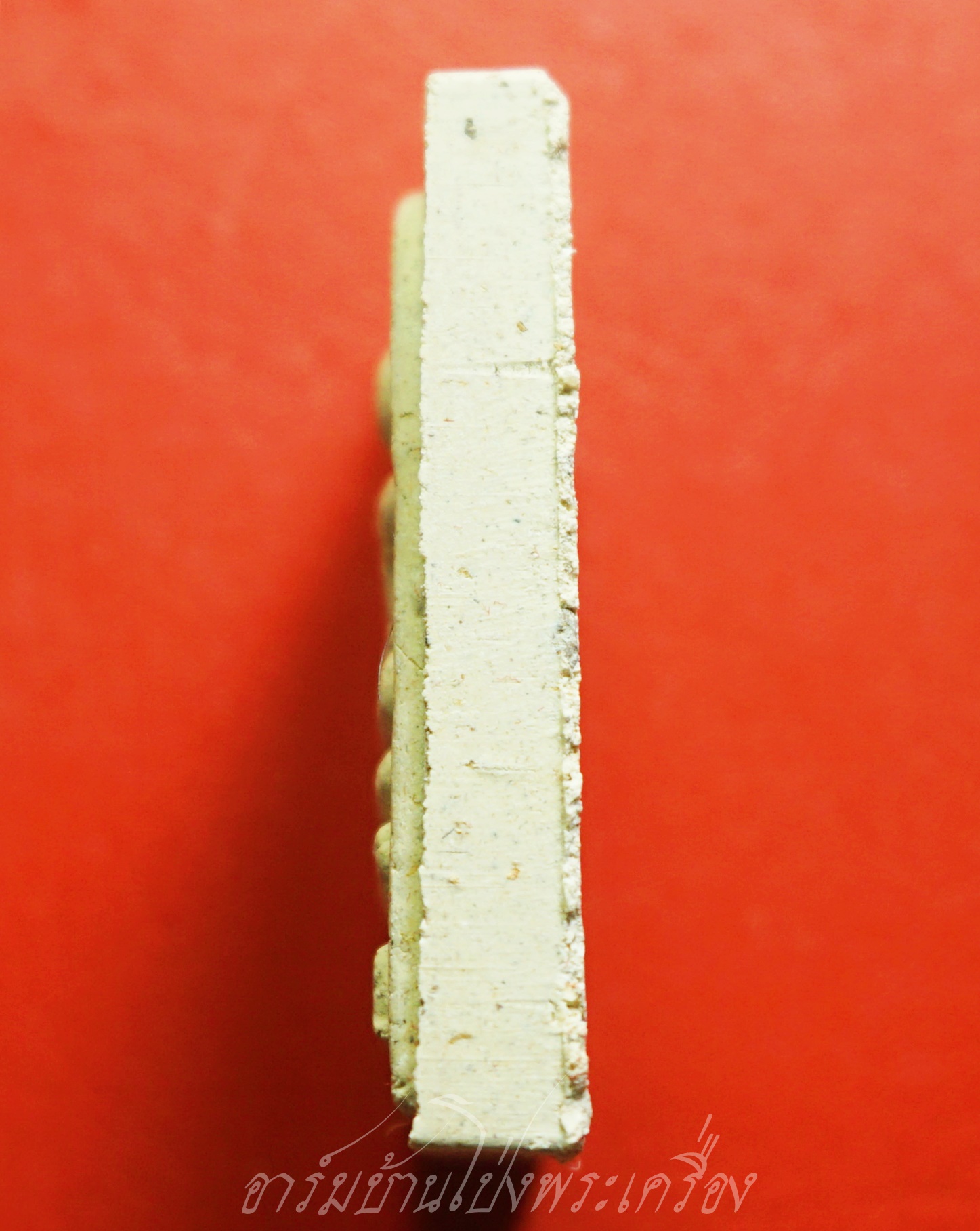 หลวงปู่แผ้ว วัดรางหมัน สมเด็จ รุ่นไตรมาส ปี๒๕๕๑ มวลสารผงพุทธคุณและเกศาหลวงปู่(องค์ที่1)