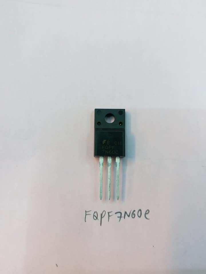 FQPF7N60CตัวถังTO-220ยี่ห้อFAIRCHILDราคาตัวล่ะ