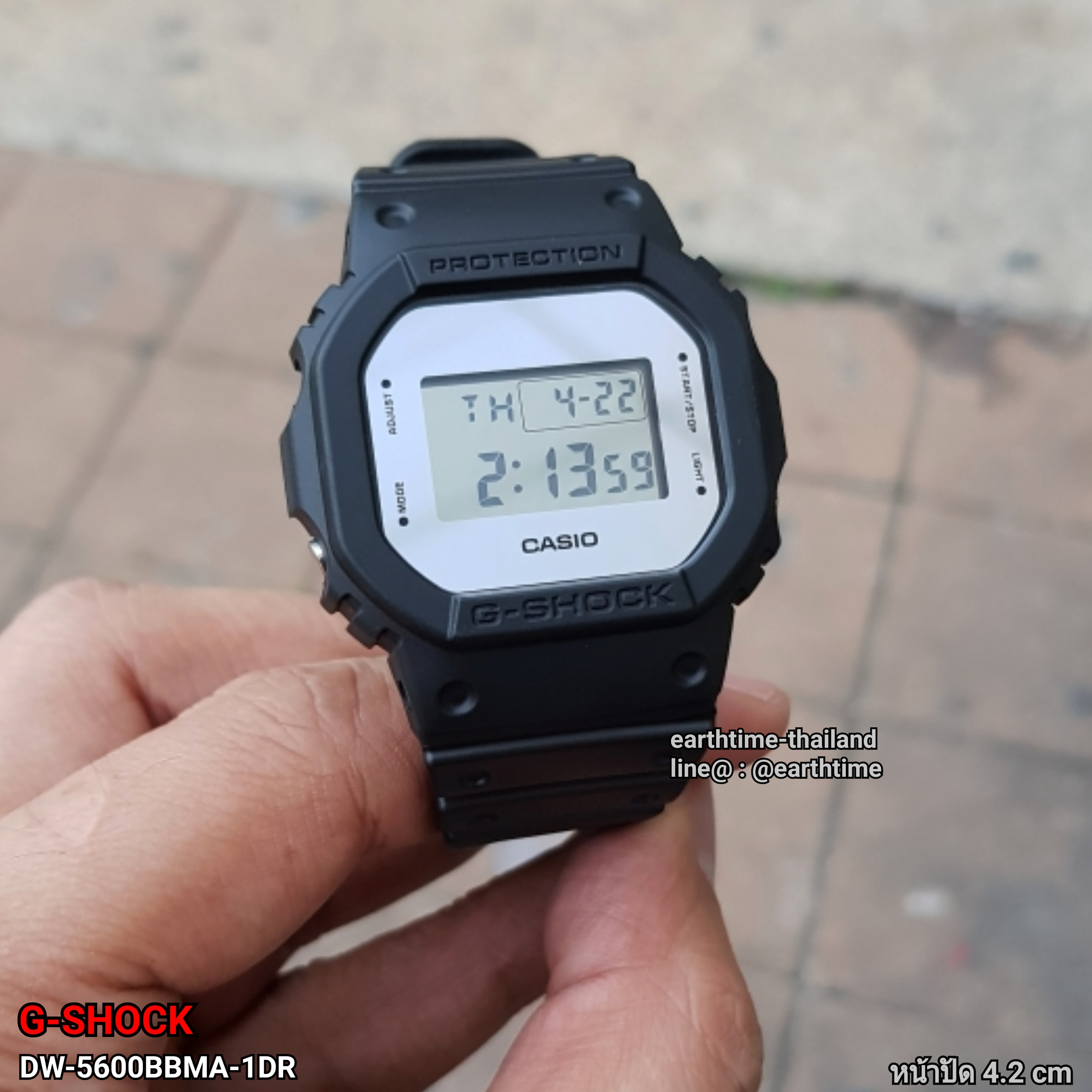 G-Shock Metallic Mirror Face Series ของใหม่แท้100% รับประกัน 1 ปี DW-5600BBMA-1DR