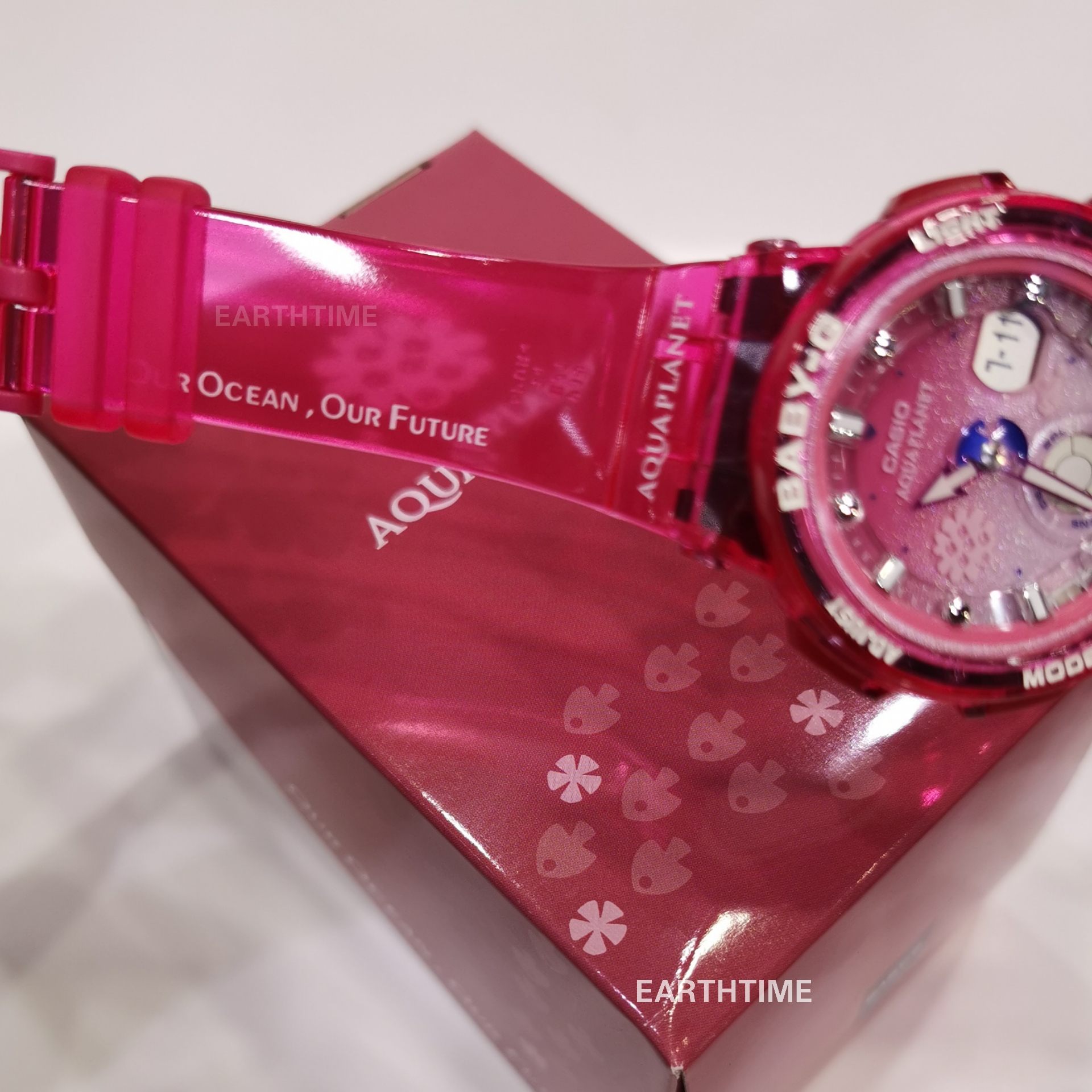 Baby-G AQUA PLANET Limited ของใหม่แท้100% รับประกัน 1 ปี BGA-250AQ-4ADR