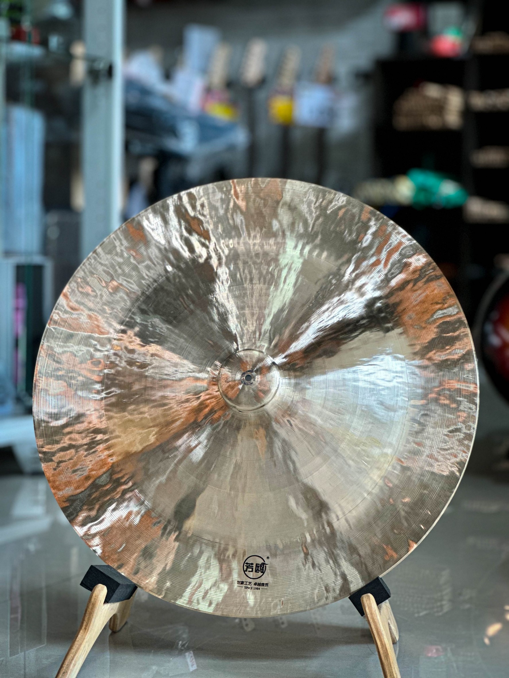 ฉาบไชน่า ขนาด 18" นิ้ว ไชน่าหัวตุ้ม ฉาบ แฉ China Cymbal เสียงสาด สะใจ